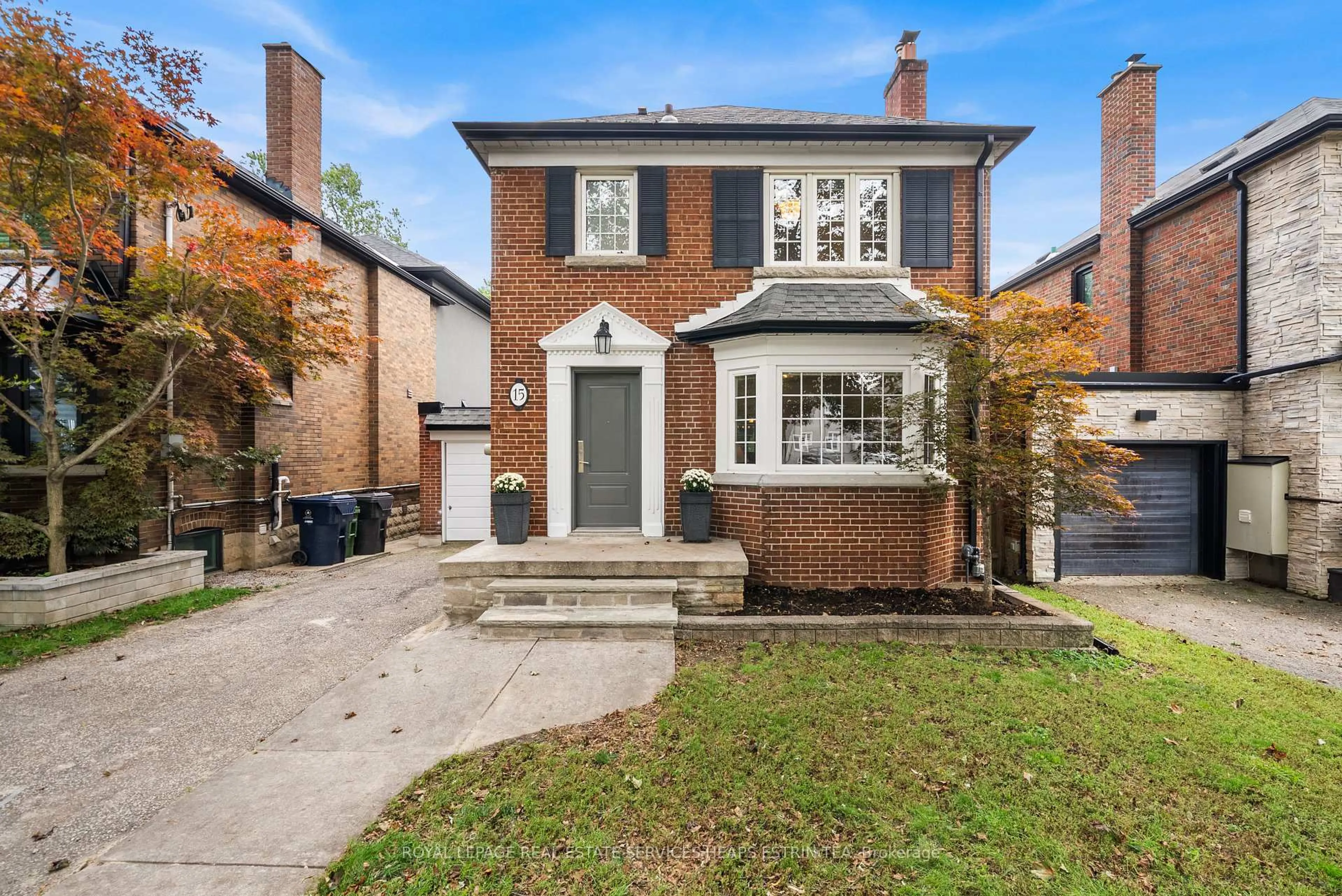 Home with brick exterior material, street for 15 Mcrae Dr, Toronto Ontario M4G 1S1