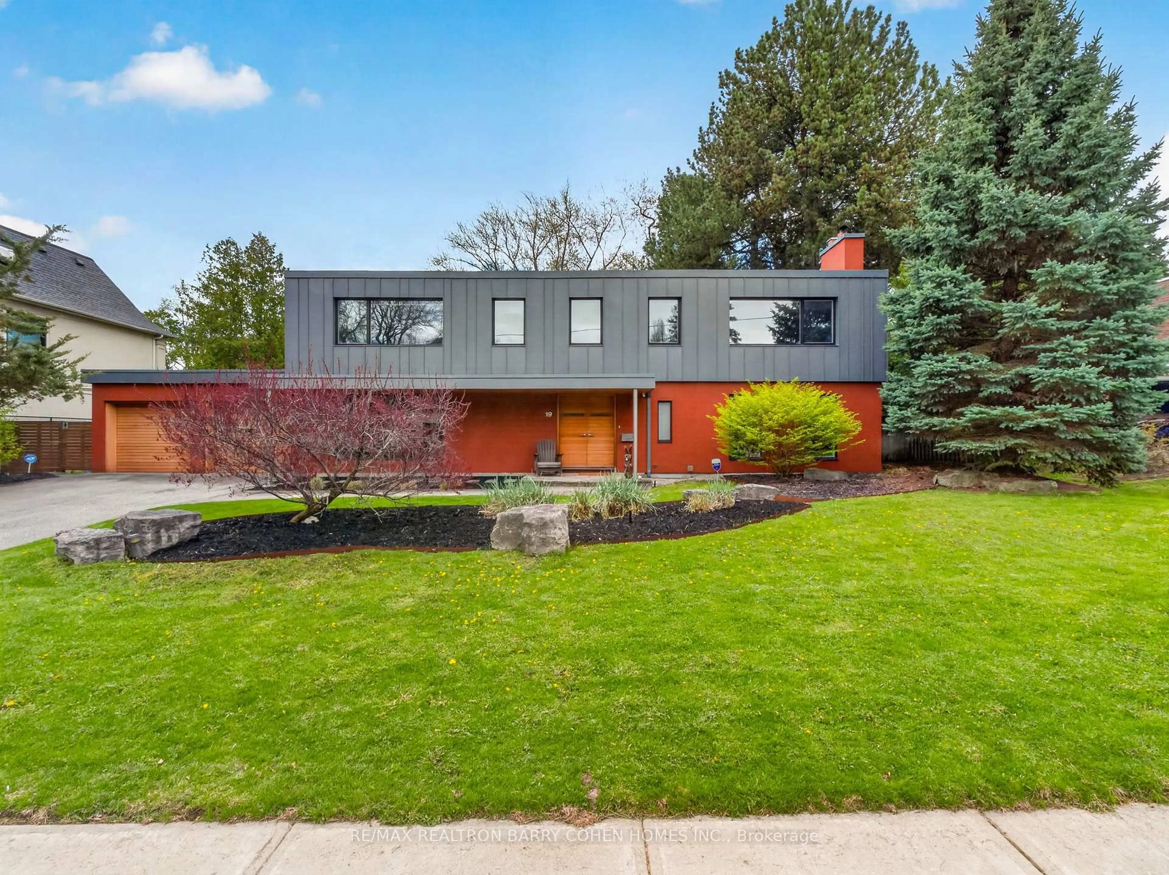 Home with brick exterior material, street for 19 Saintfield Ave, Toronto Ontario M3C 2M4
