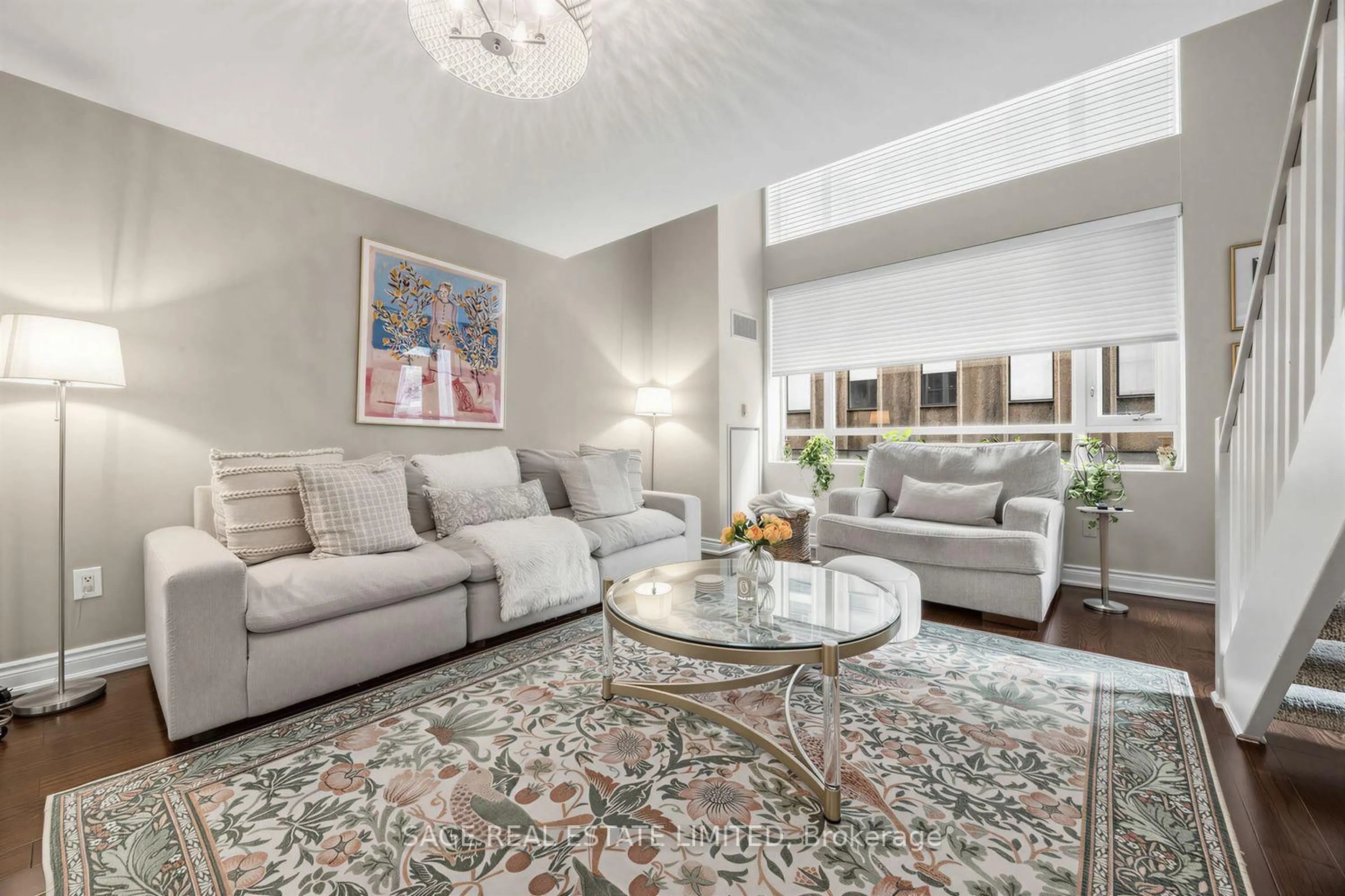 Living room with furniture, unknown for 80 Cumberland St #303, Toronto Ontario M5R 3V1