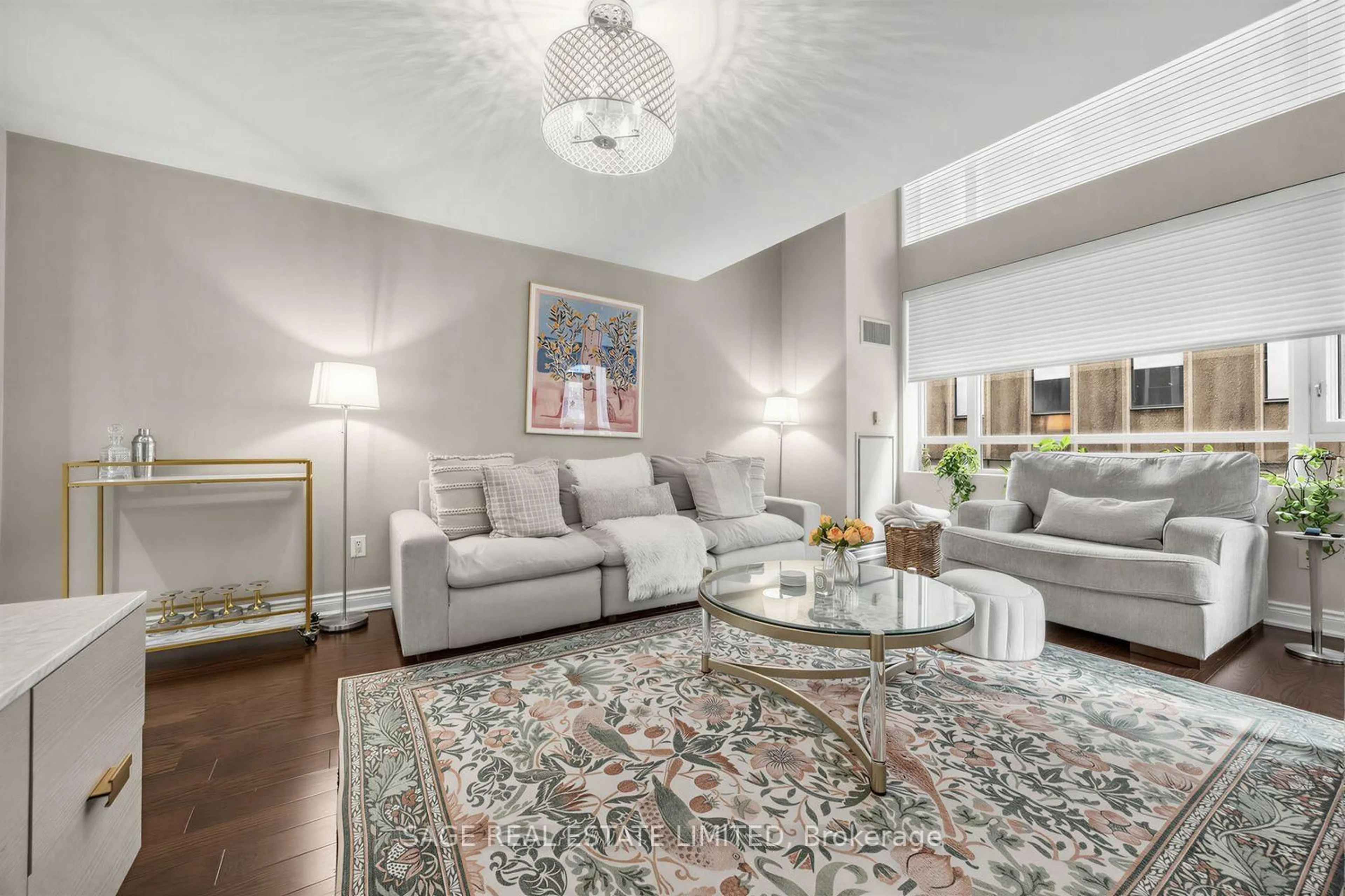 Living room with furniture, unknown for 80 Cumberland St #303, Toronto Ontario M5R 3V1
