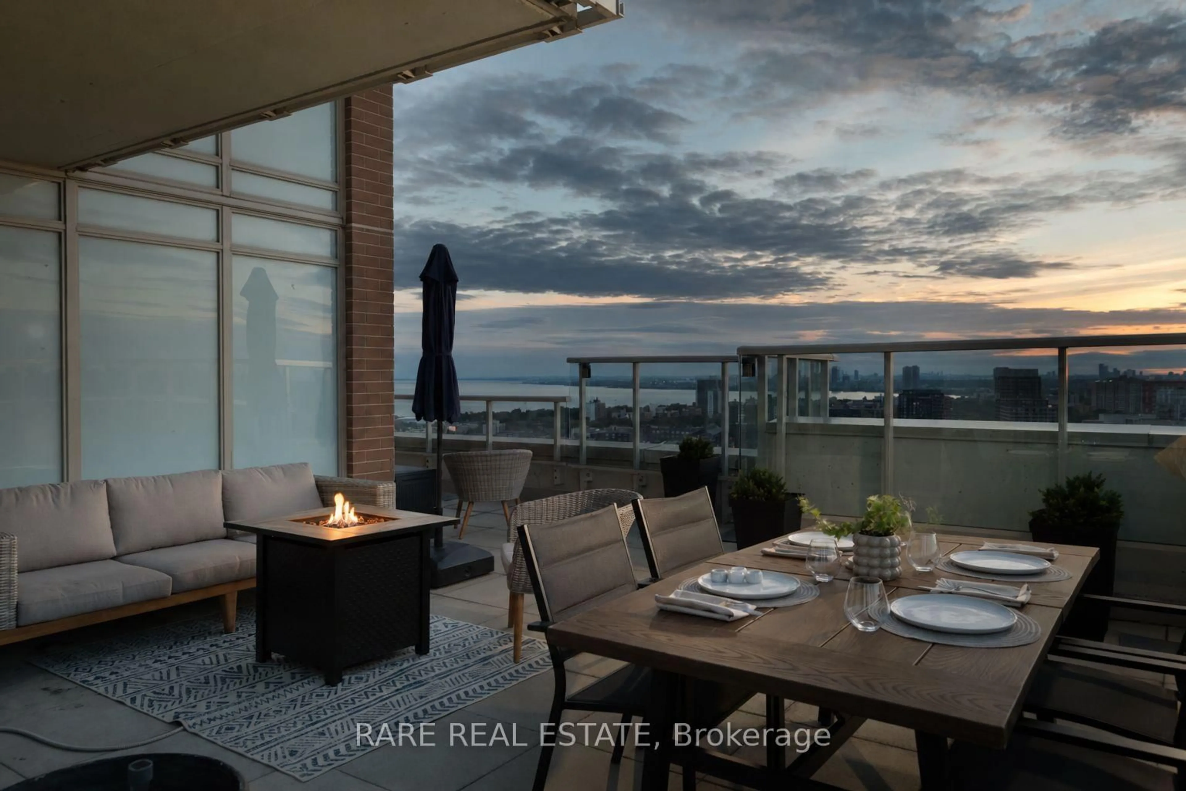 Patio, water/lake/river/ocean view for 125 Western Battery Rd #2615, Toronto Ontario M6K 3R8