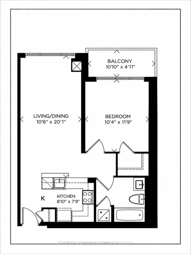96 St Patrick St #1202, Toronto 3