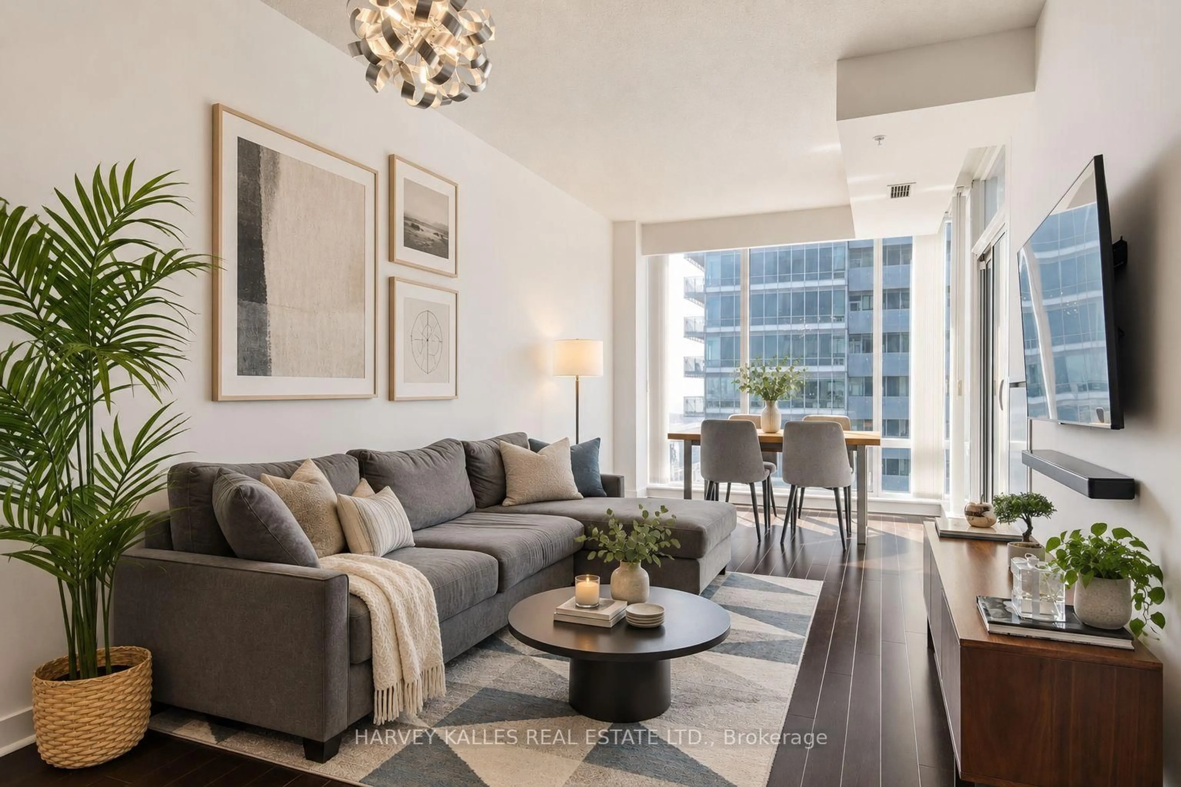 Living room with furniture, unknown for 295 Adelaide St #4208, Toronto Ontario M5V 0L4