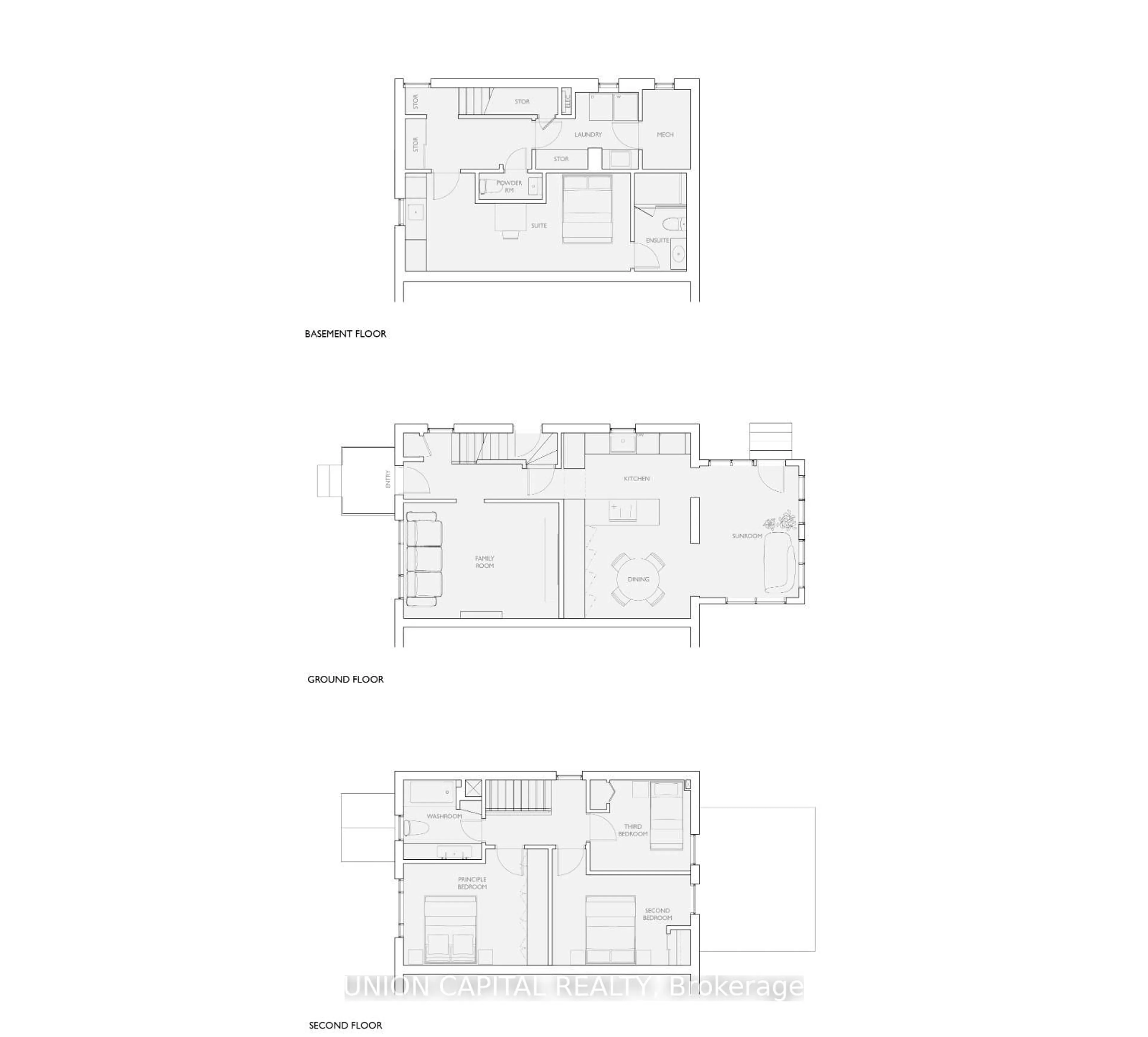 Floor plan for 81 Thursfield Cres, Toronto Ontario M4G 2N4
