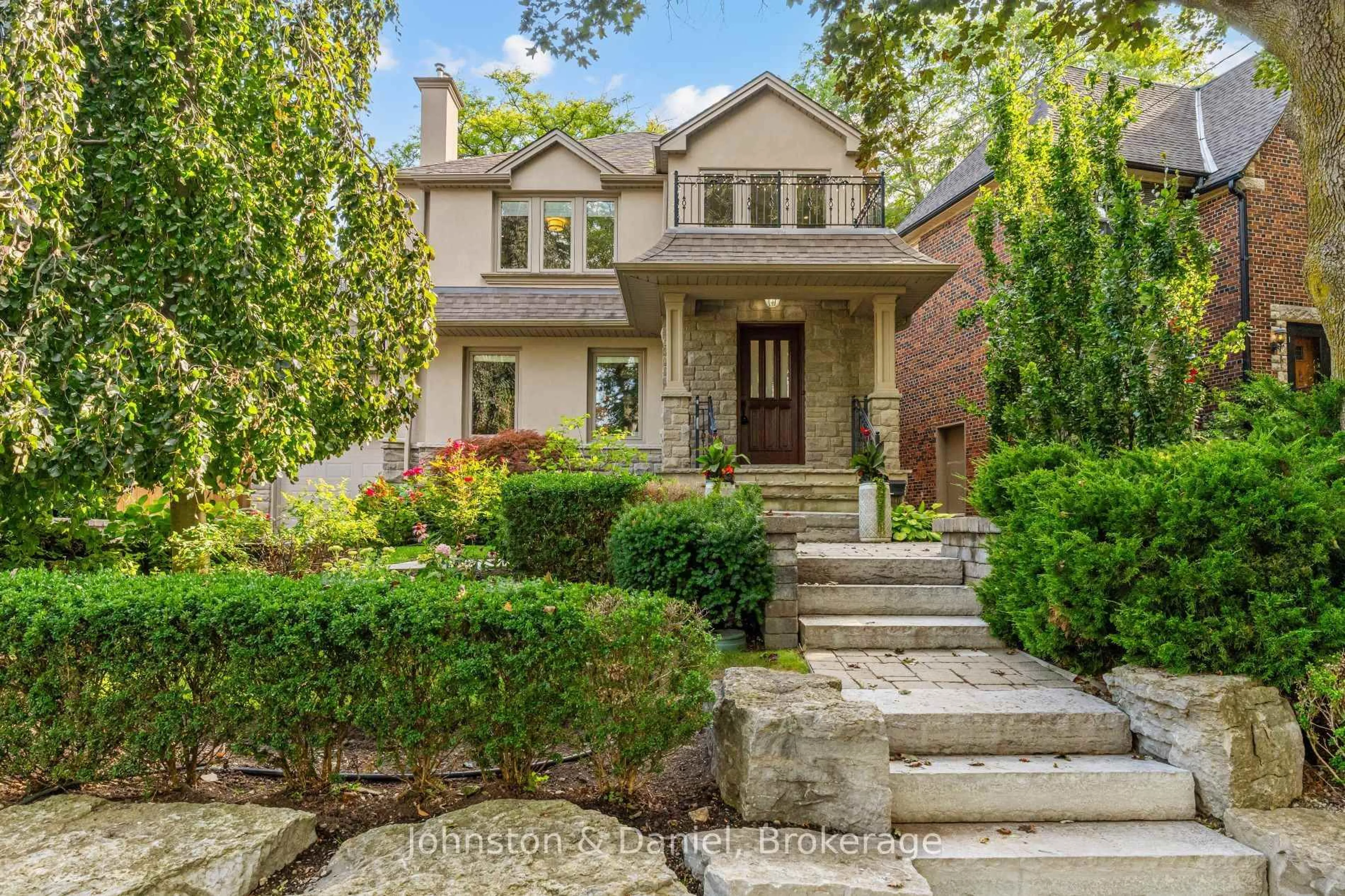Home with brick exterior material, street for 77 Lawrence Cres, Toronto Ontario M4N 1N3