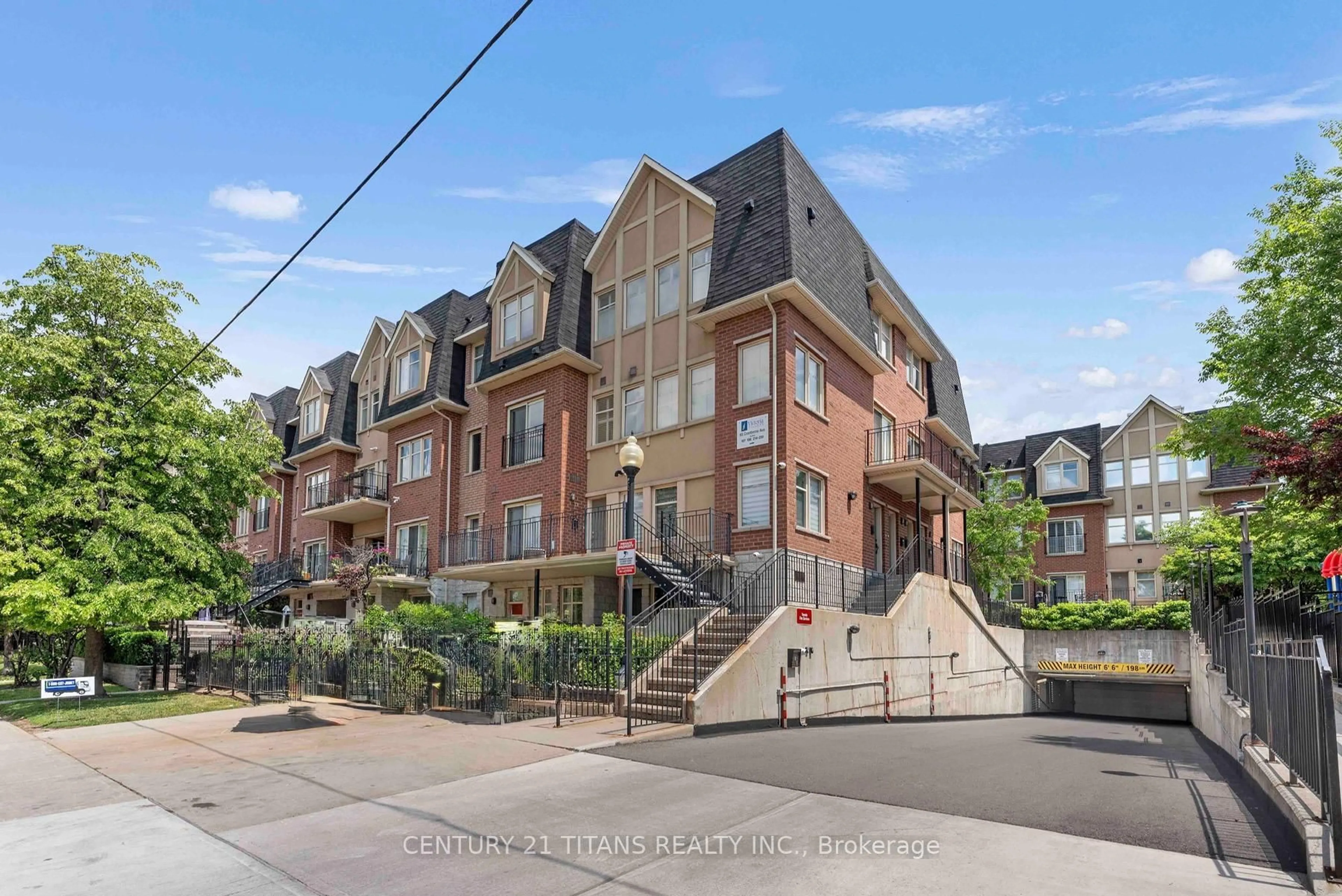 A pic from outside/outdoor area/front of a property/back of a property/a pic from drone, street for 1837 Eglinton Ave #222, Toronto Ontario M4A 2Y4