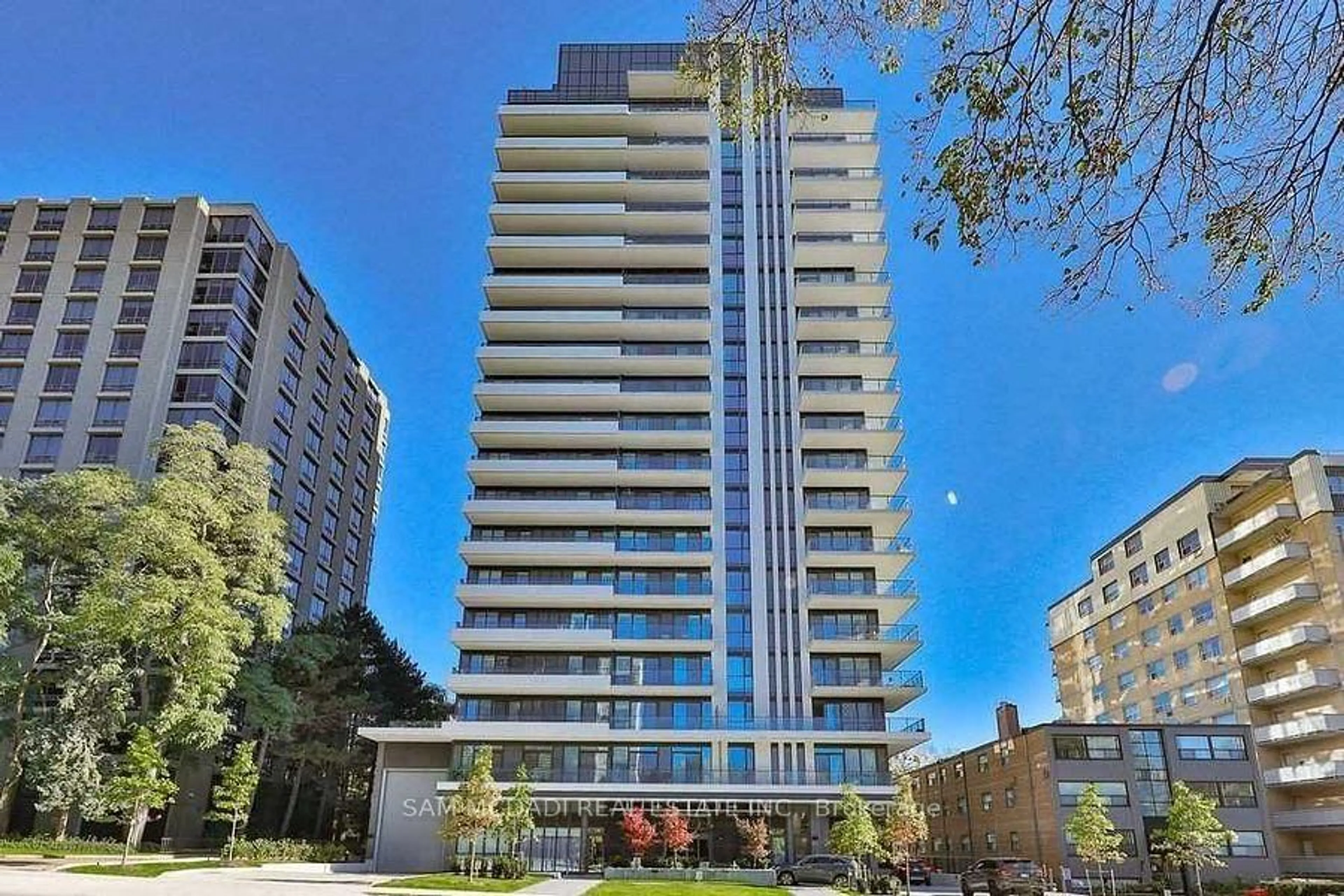 A pic from outside/outdoor area/front of a property/back of a property/a pic from drone, building for 609 Avenue Rd #301, Toronto Ontario M4V 2K3