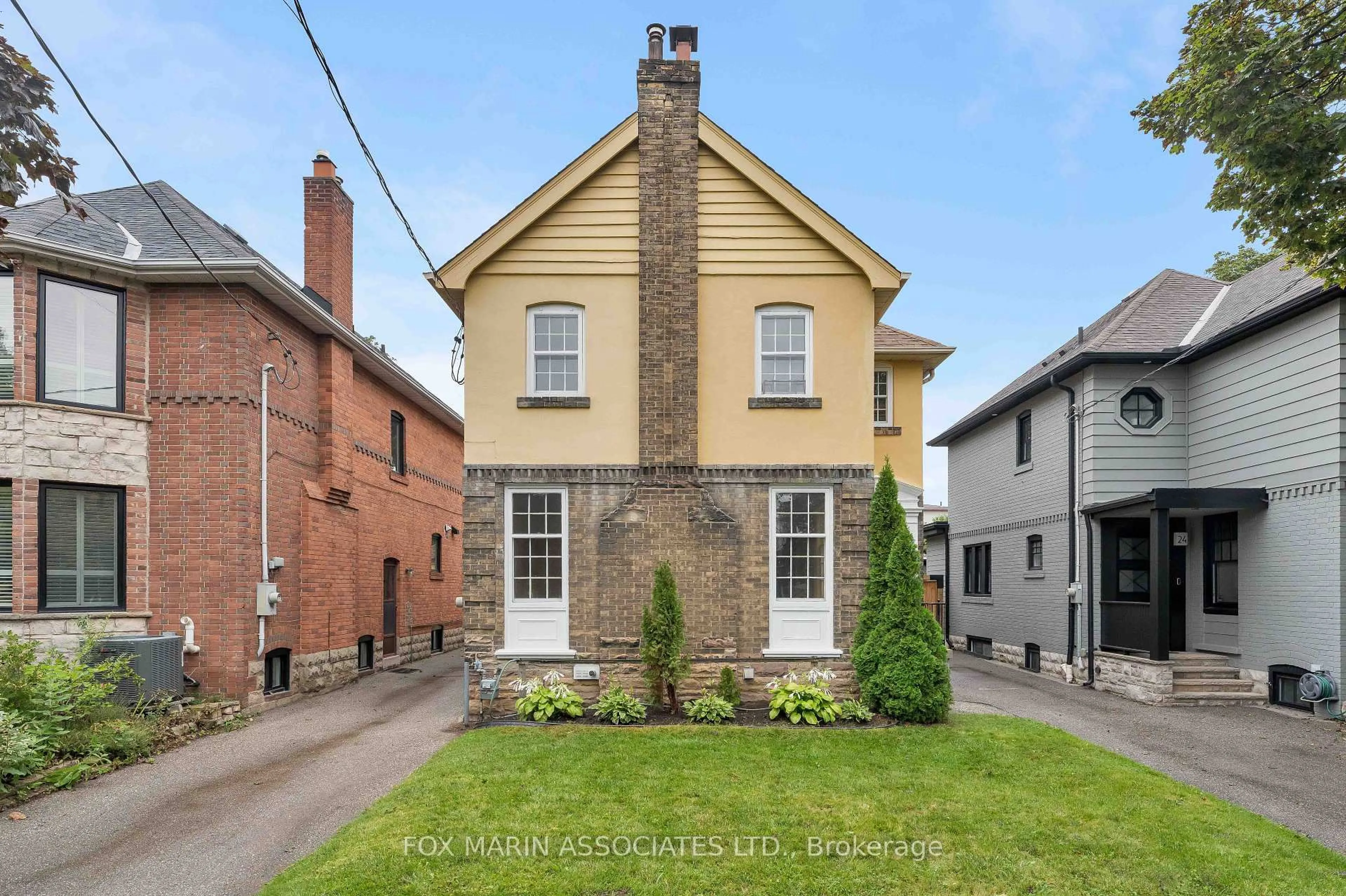 Home with brick exterior material, street for 26 Claxton Blvd, Toronto Ontario M6C 1L8