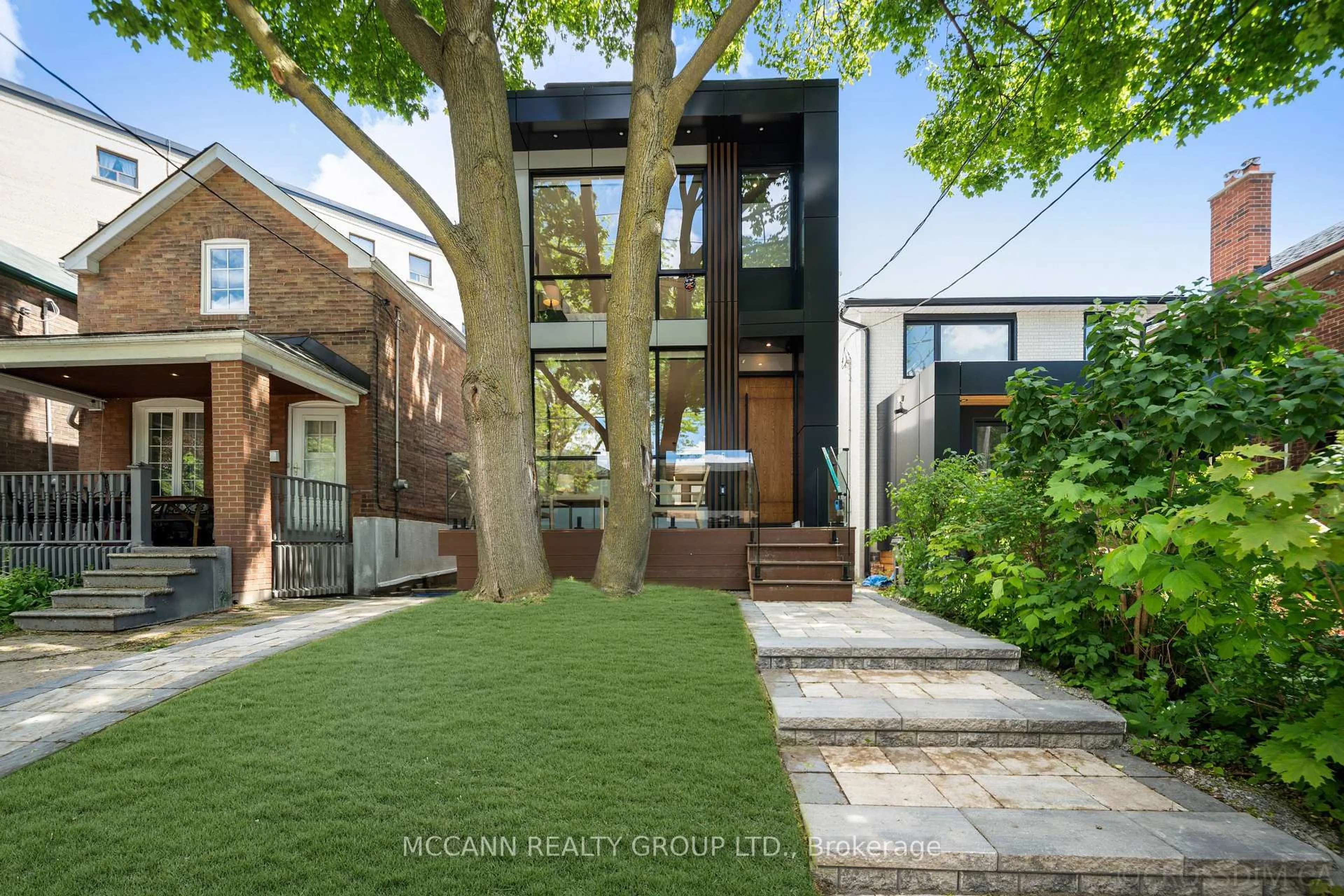 Home with brick exterior material, street for 311 Wychwood Ave, Toronto Ontario M6C 2T6