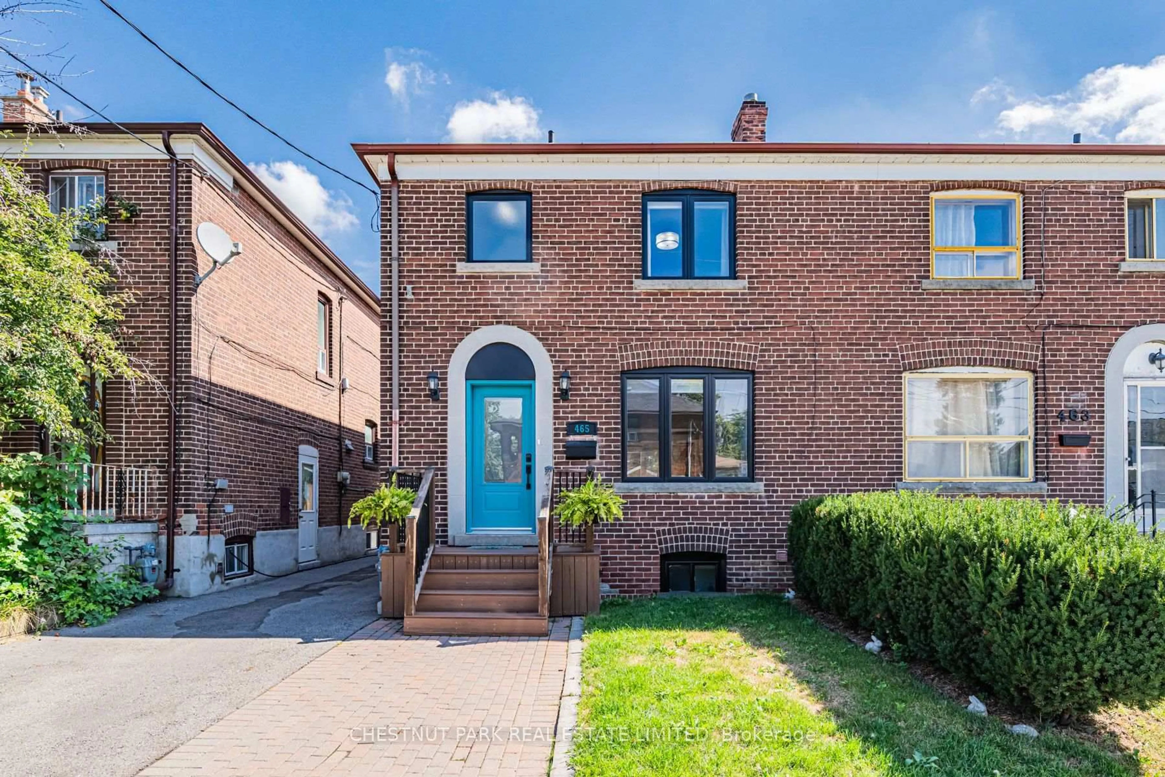 Home with brick exterior material, street for 465 Oakwood Ave, Toronto Ontario M6E 2W4