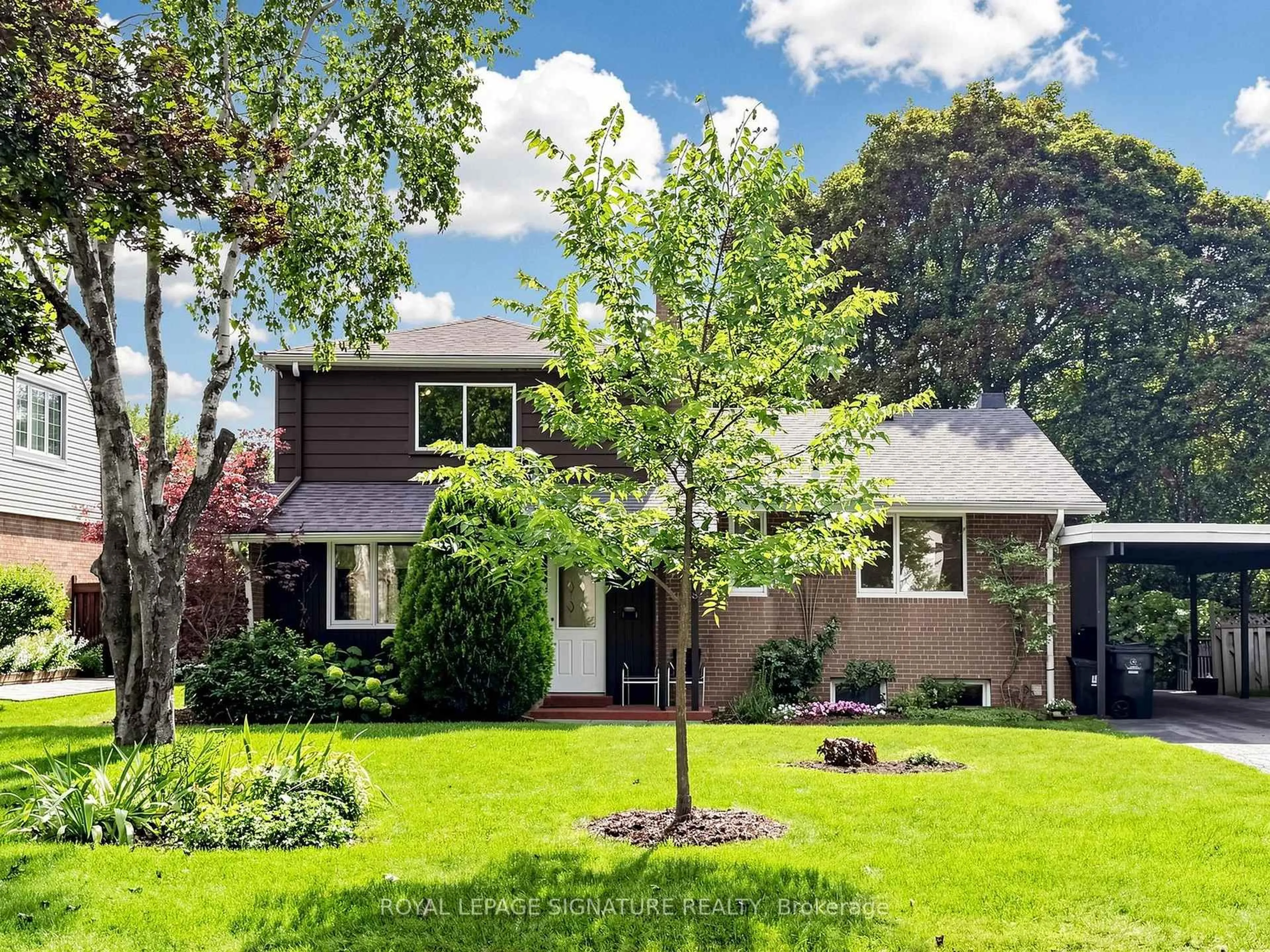 Home with brick exterior material, street for 8 Ternhill Cres, Toronto Ontario M3C 2E5