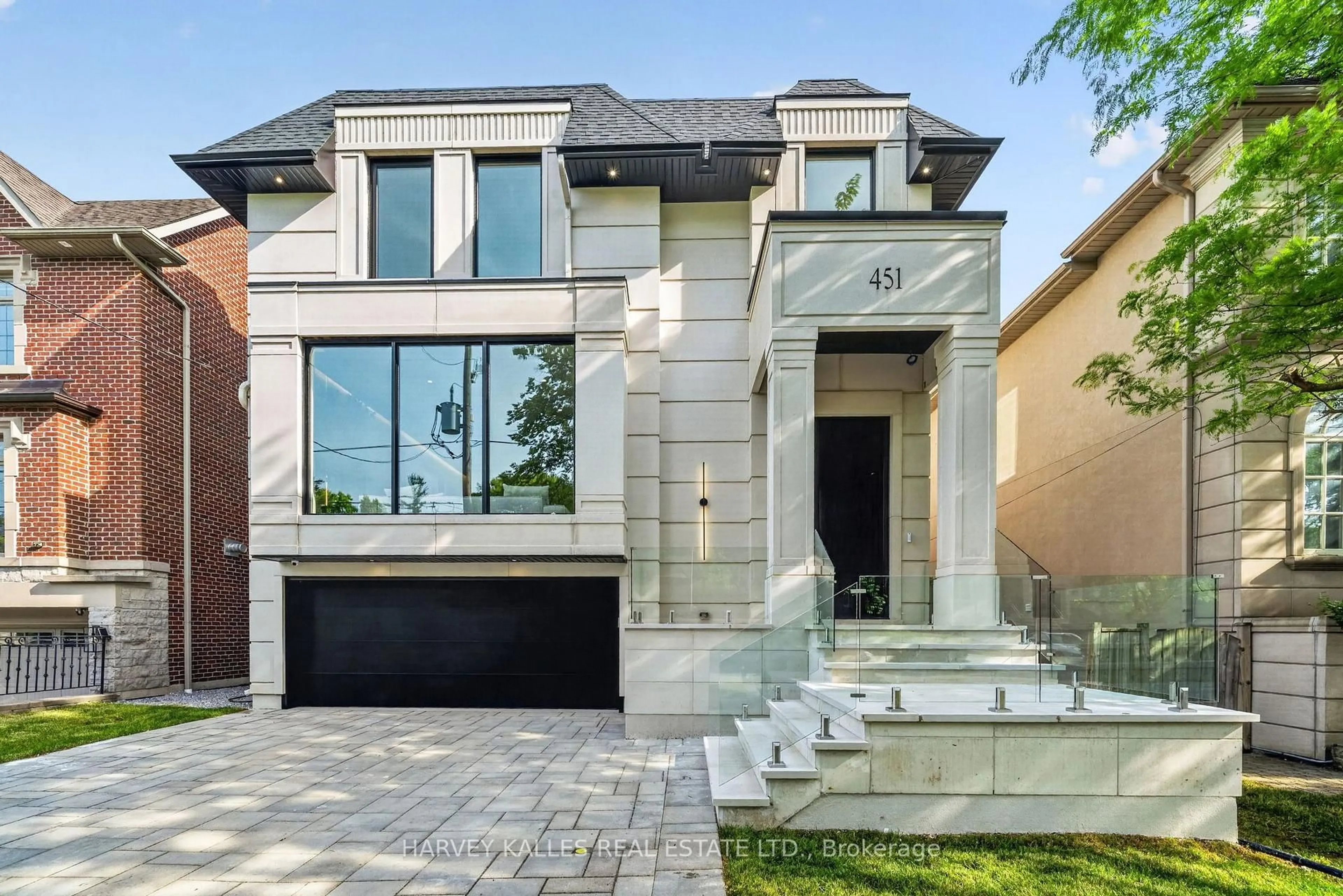Home with brick exterior material, street for 451 Cranbrooke Ave, Toronto Ontario M5M 1N6