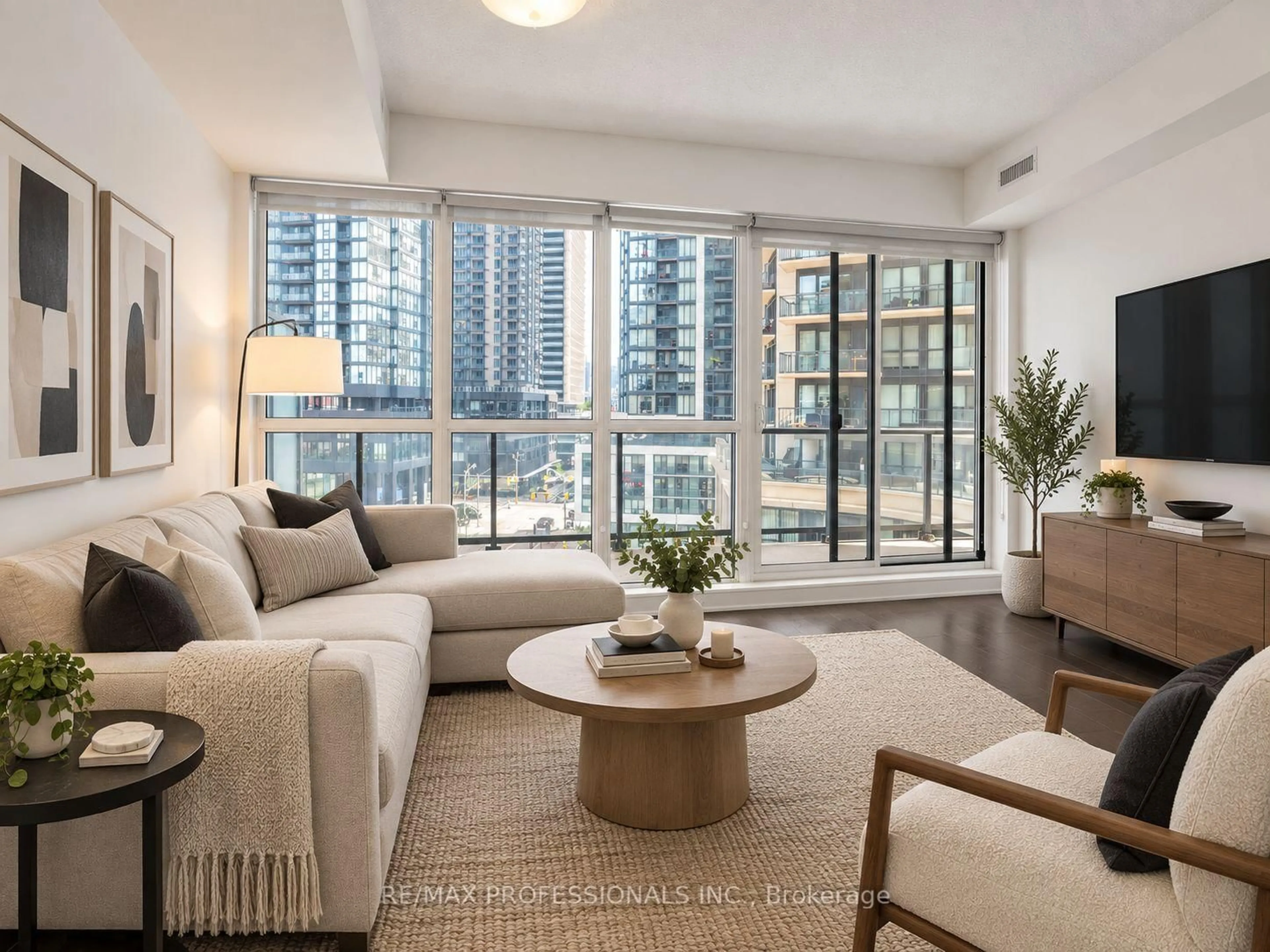 Living room with furniture, unknown for 51 East Liberty St #606, Toronto Ontario M6K 3P8