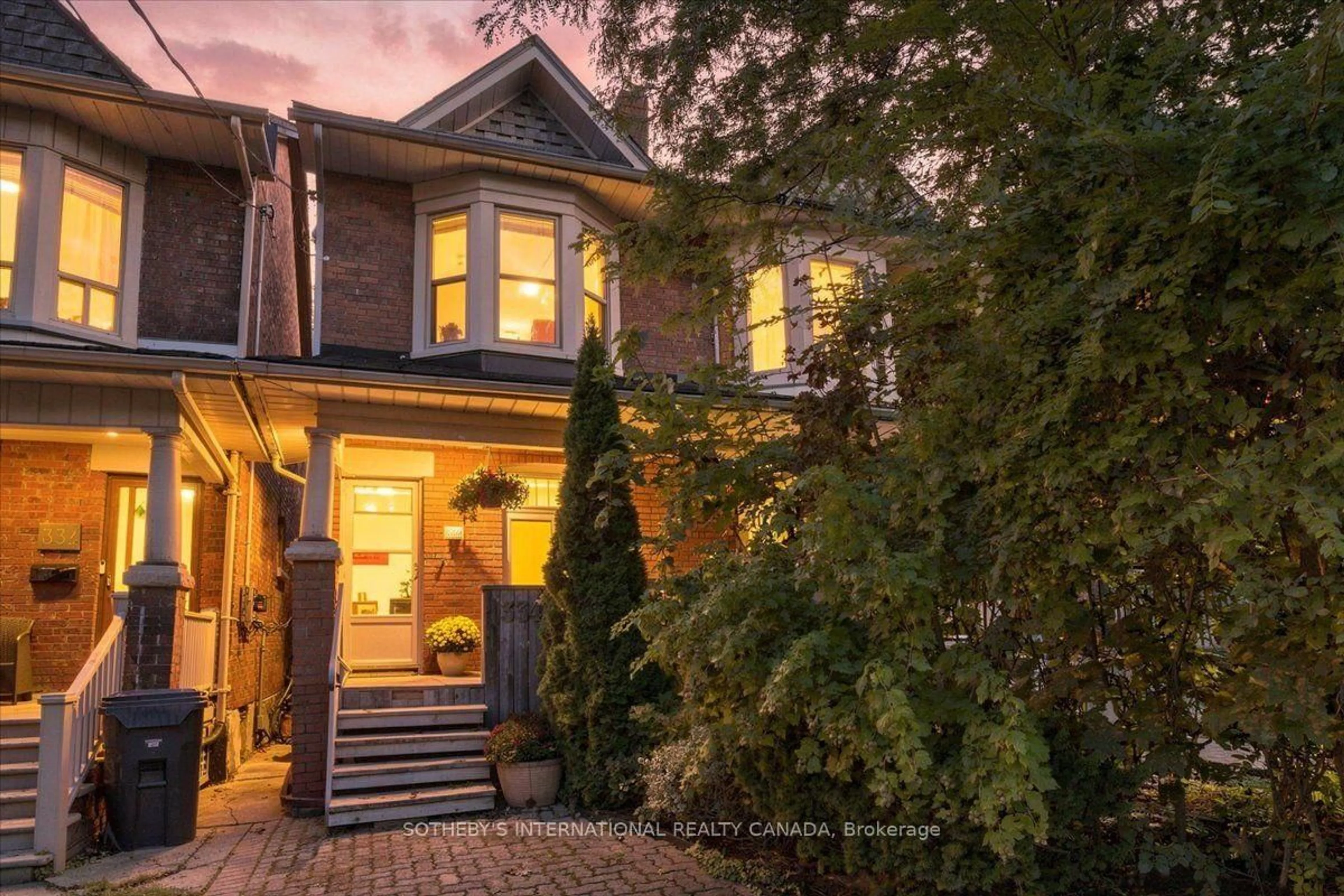 Home with brick exterior material, street for 334 Albany Ave, Toronto Ontario M5R 3C9