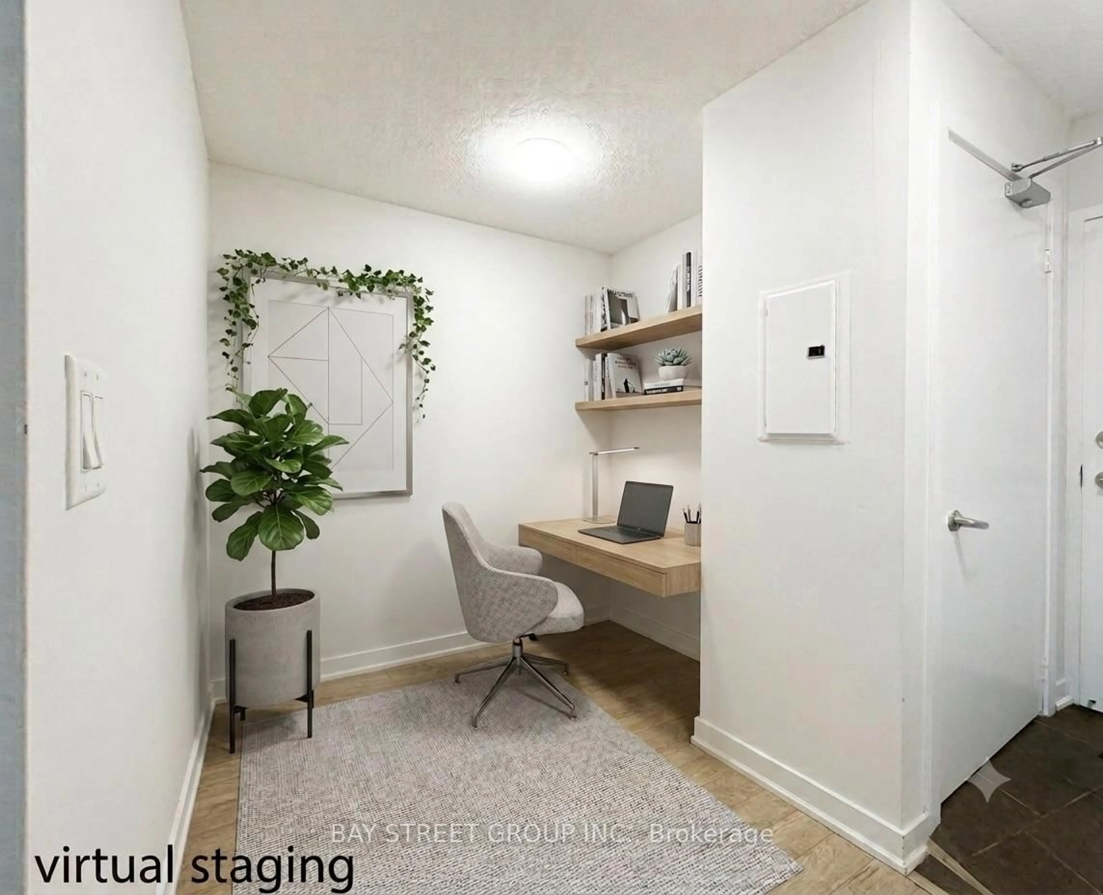 Indoor entryway for 11 Brunel Crt #807, Toronto Ontario M5V 3Y3