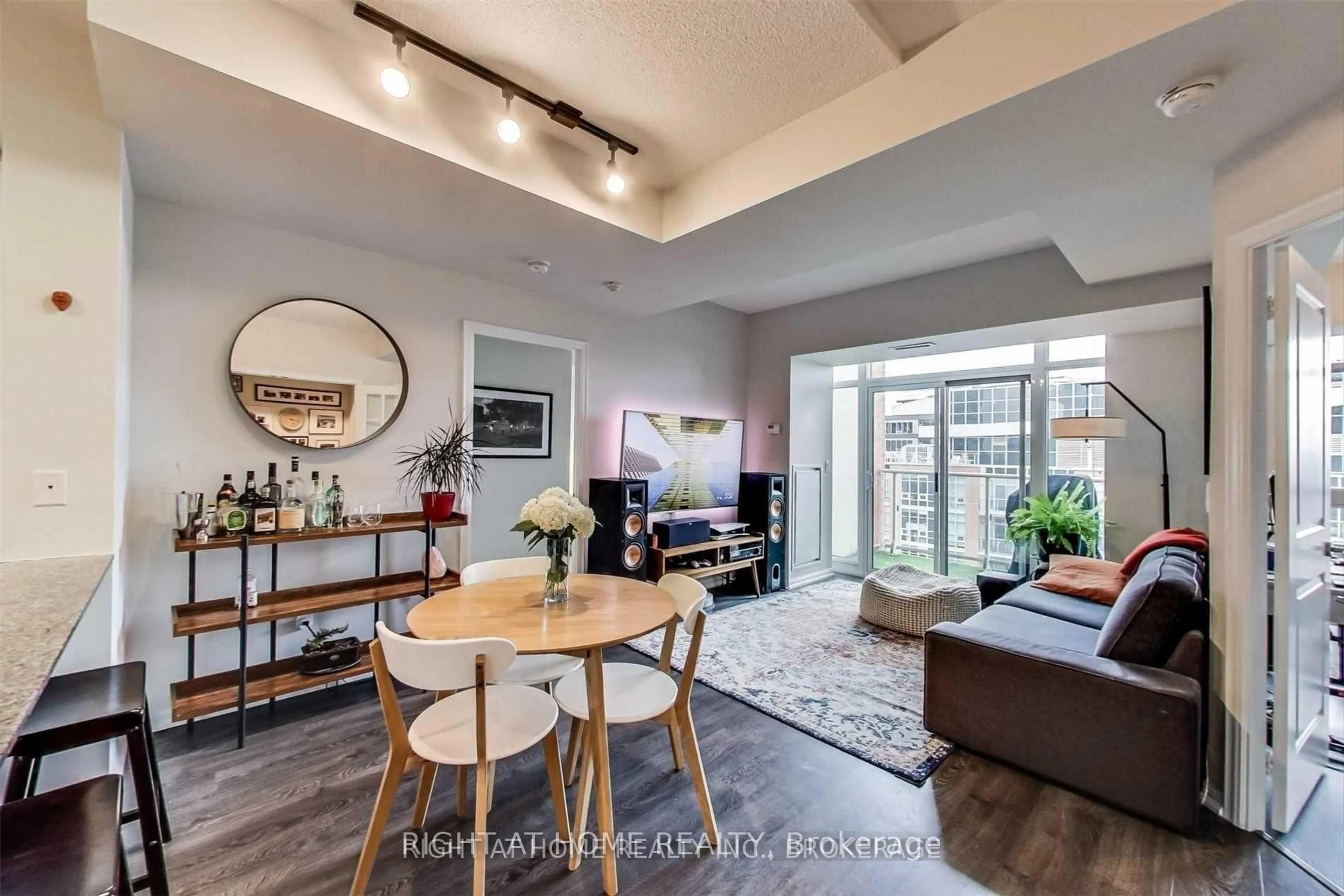 Living room with furniture, unknown for 75 East Liberty St #2401, Toronto Ontario M6K 0A2