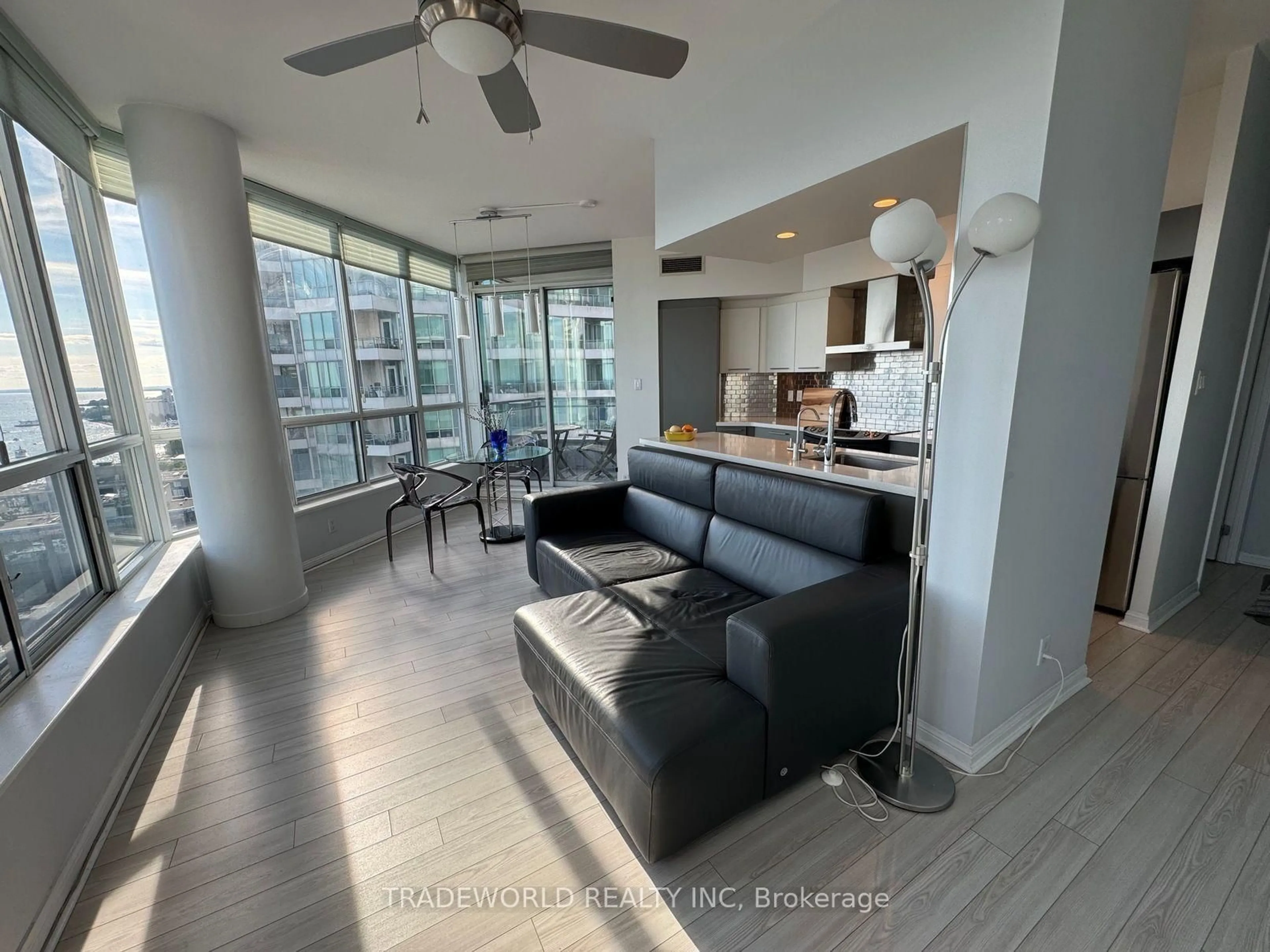 Living room with furniture, unknown for 228 Queens Quay #2308, Toronto Ontario M5J 2X1