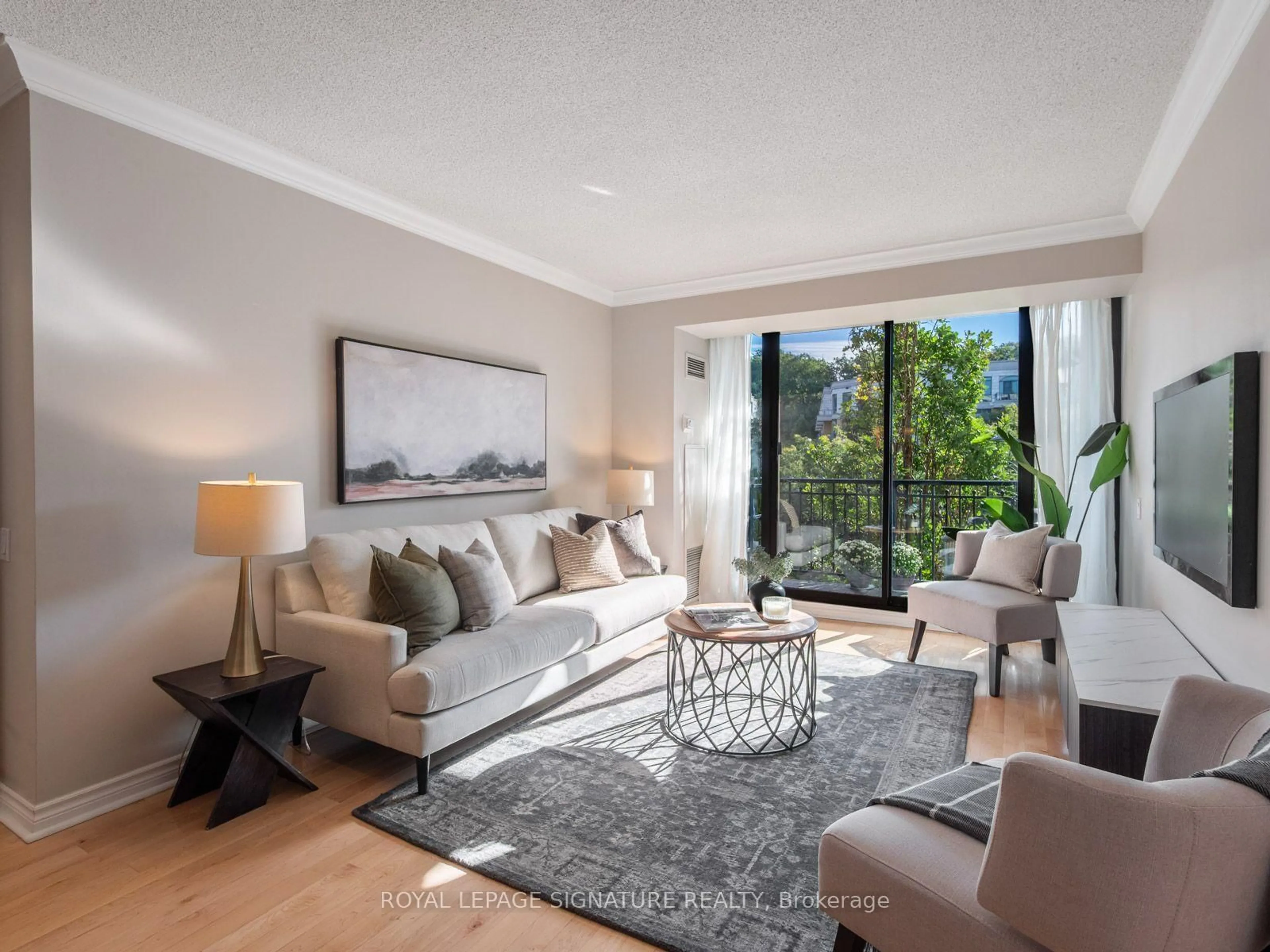 Living room with furniture, unknown for 18 William Carson Cres #612, Toronto Ontario M2P 2G6