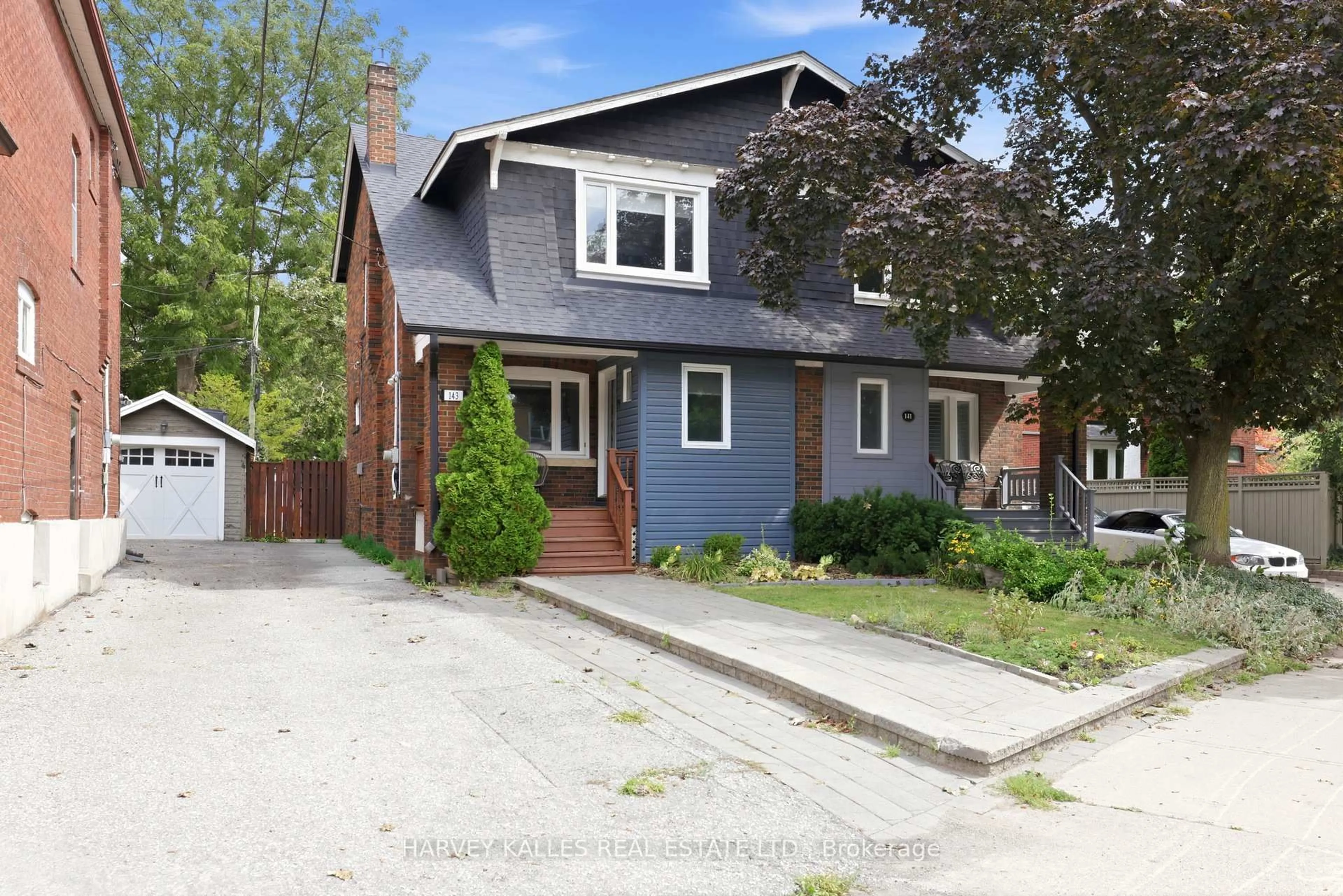 Home with brick exterior material, street for 143 Forman Ave, Toronto Ontario M4S 2R9