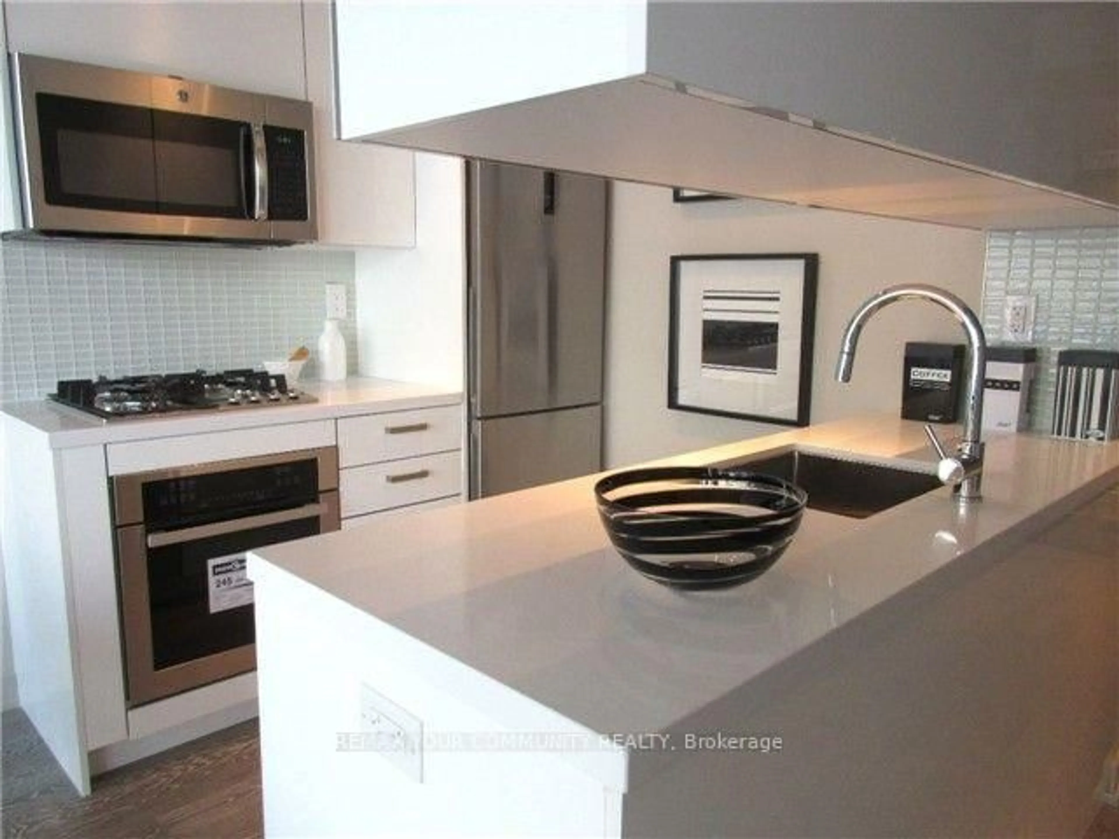 Contemporary kitchen, unknown for 39 Brant St #401, Toronto Ontario M5V 2L9