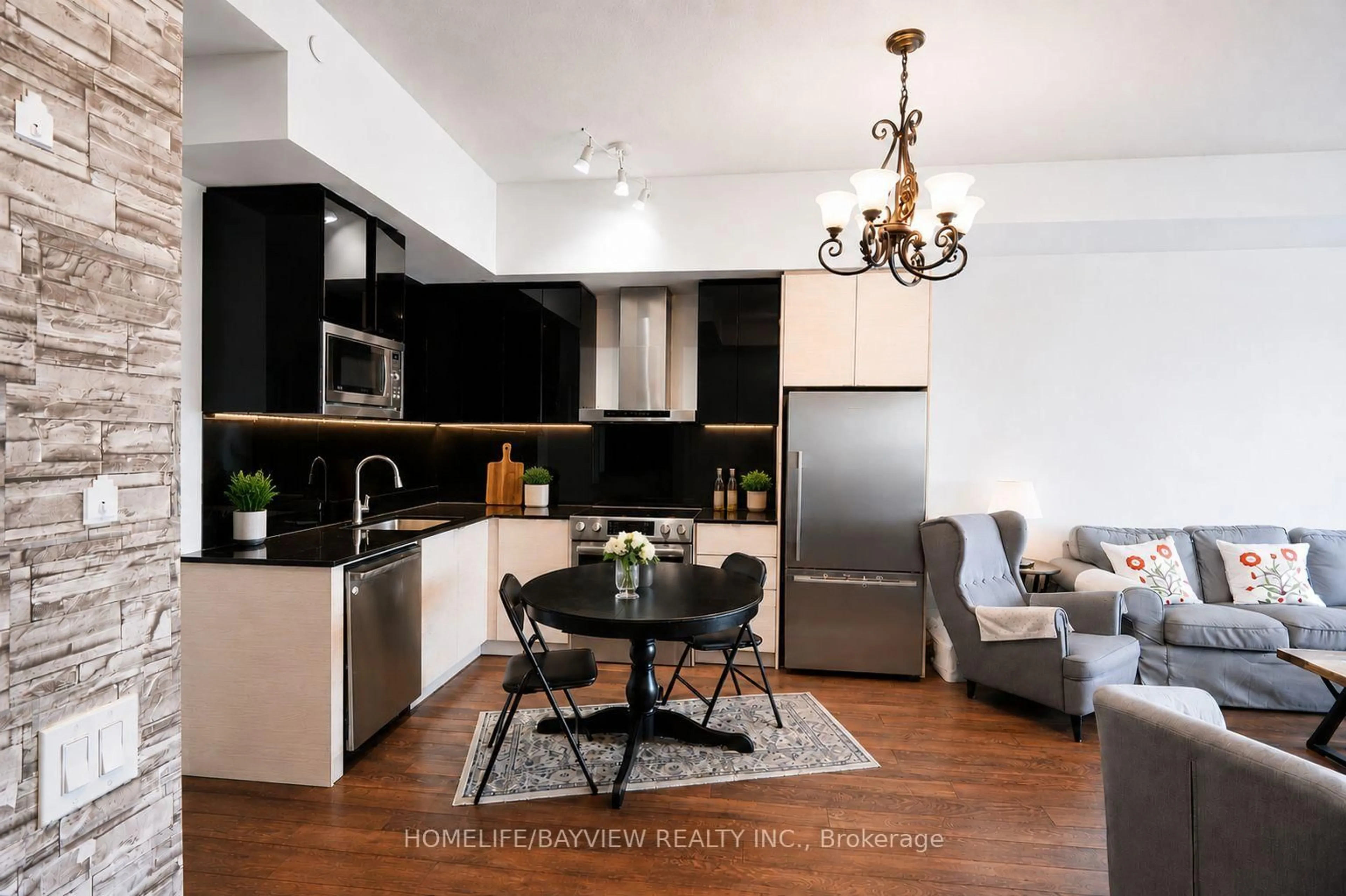 Open concept kitchen, unknown for 72 Esther Shiner Blvd #2309, Toronto Ontario M2K 0C4