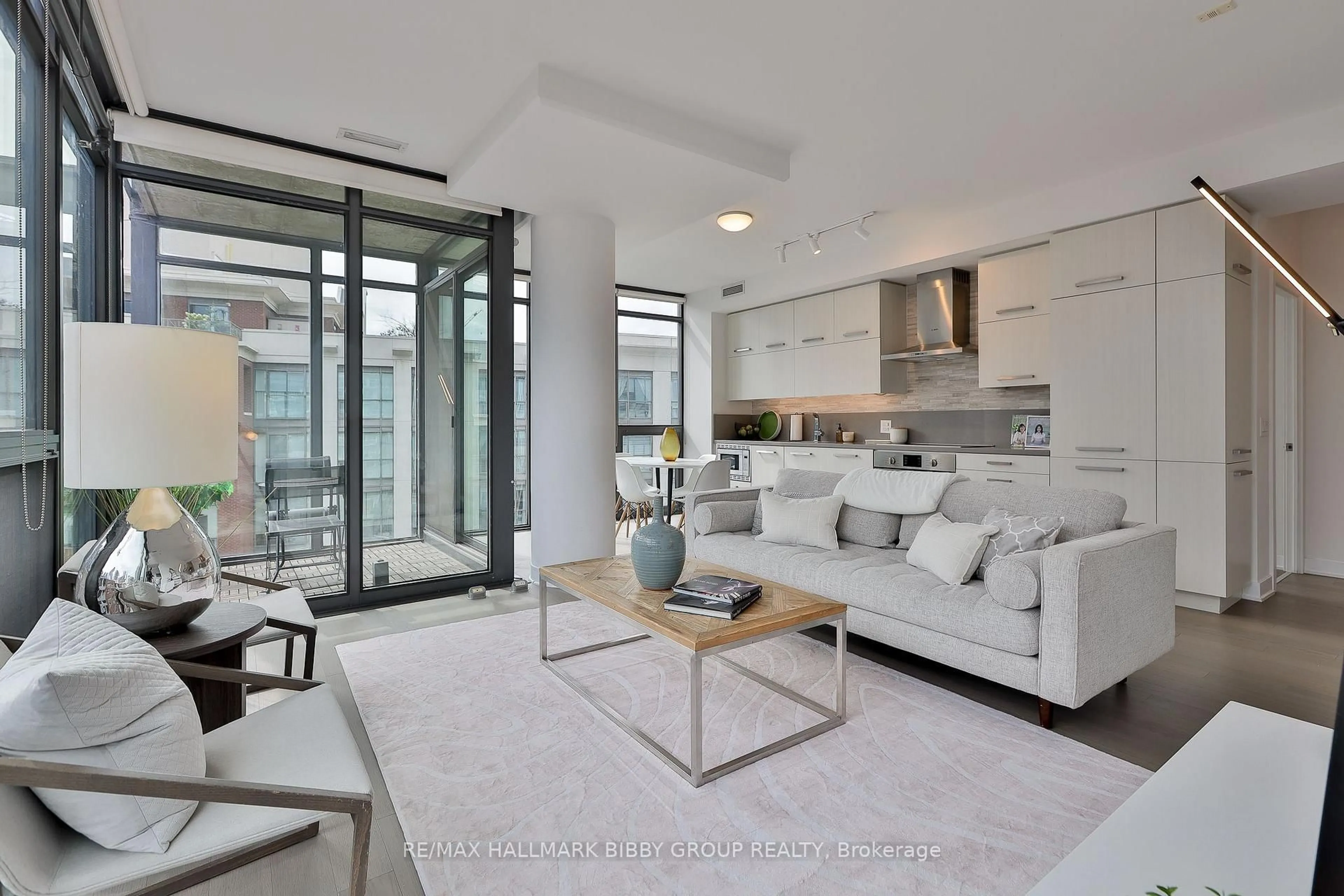 Living room with furniture, unknown for 15 Beverley St #710, Toronto Ontario M5T 1X8