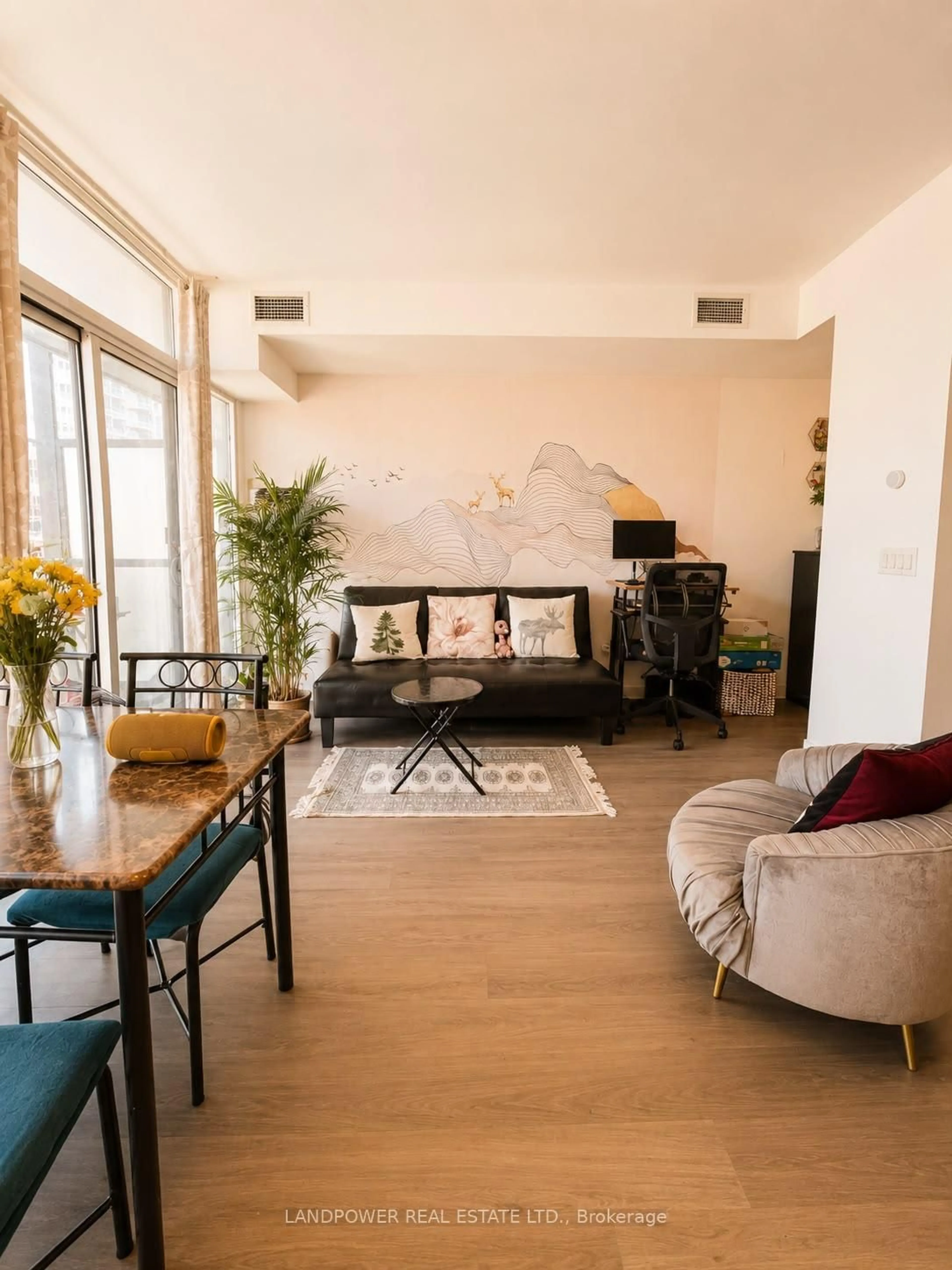 Living room with furniture, unknown for 105 George St #514, Toronto Ontario M5A 0L4