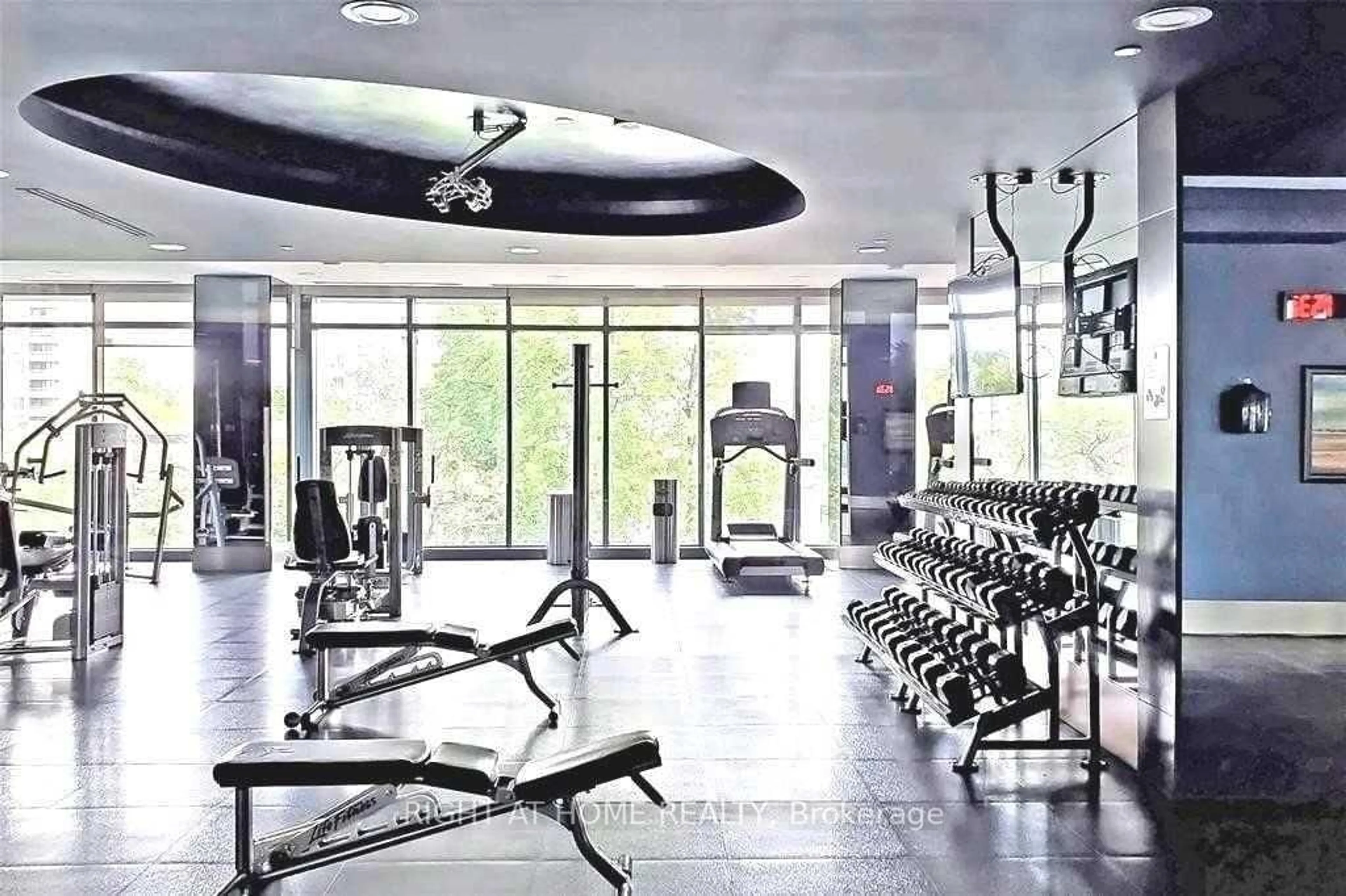 Gym or fitness room for 5162 Yonge St #2615, Toronto Ontario M2N 0E9