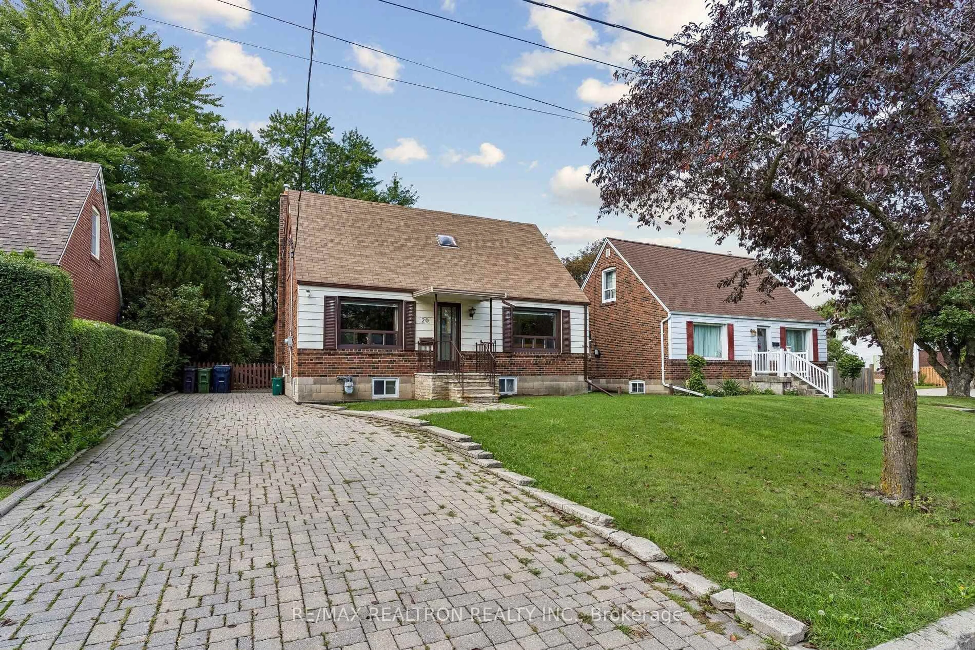 Home with brick exterior material, street for 20 Edithvale Dr, Toronto Ontario M2N 2R5