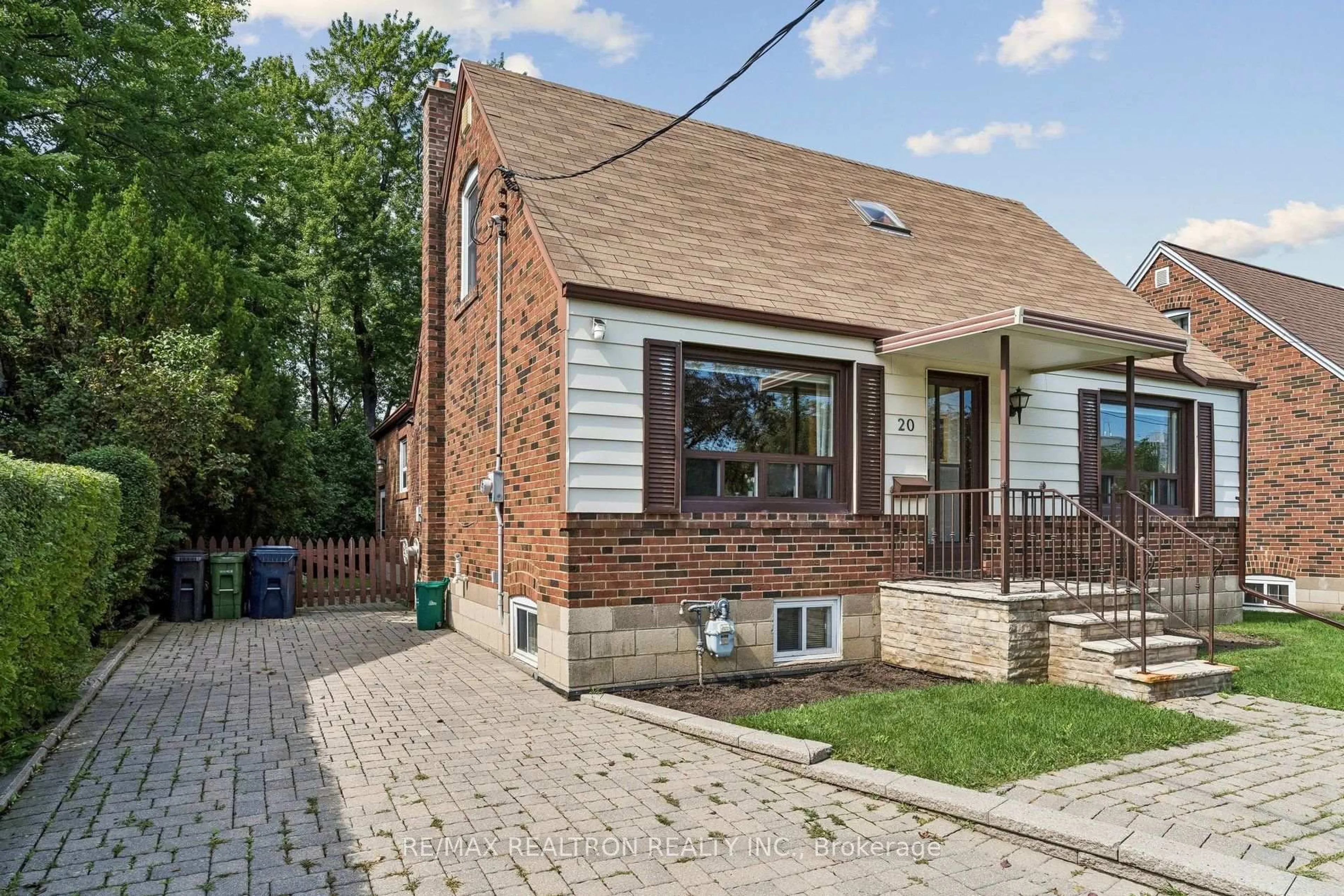Home with brick exterior material, street for 20 Edithvale Dr, Toronto Ontario M2N 2R5