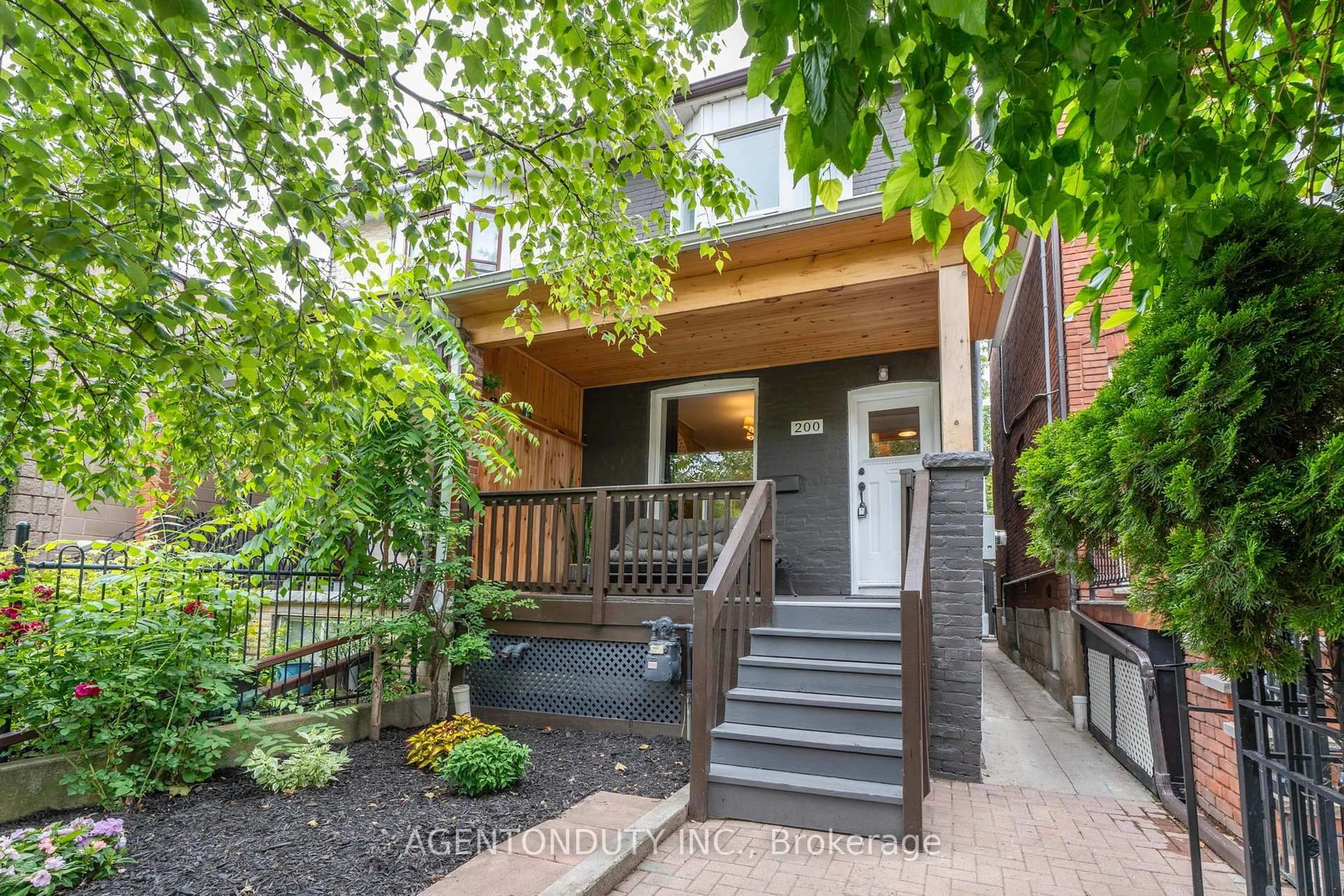Home with brick exterior material, street for 200 St Helen's Ave, Toronto Ontario M6H 4A1