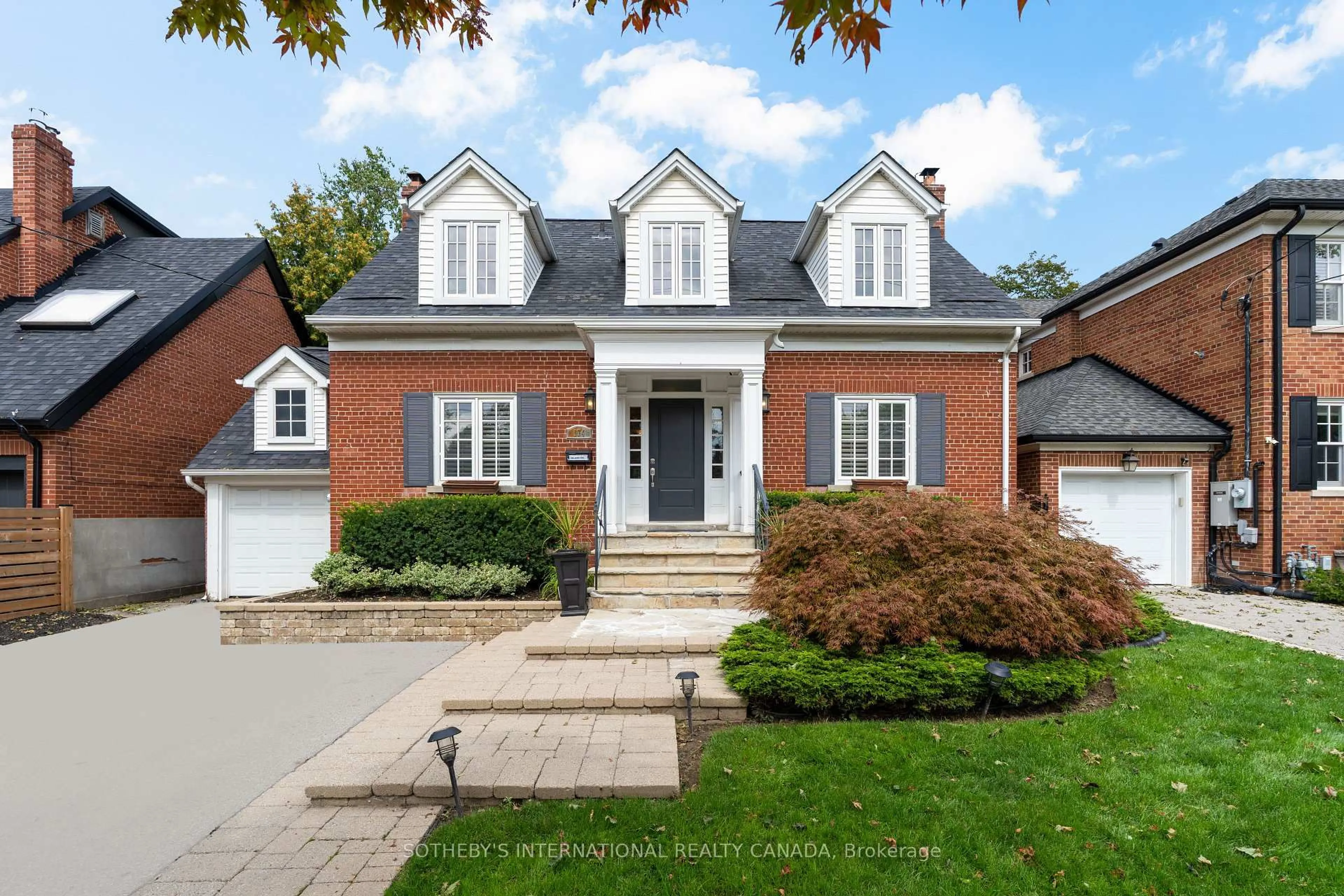 Home with brick exterior material, street for 174 Ridley Blvd, Toronto Ontario M5M 3M1