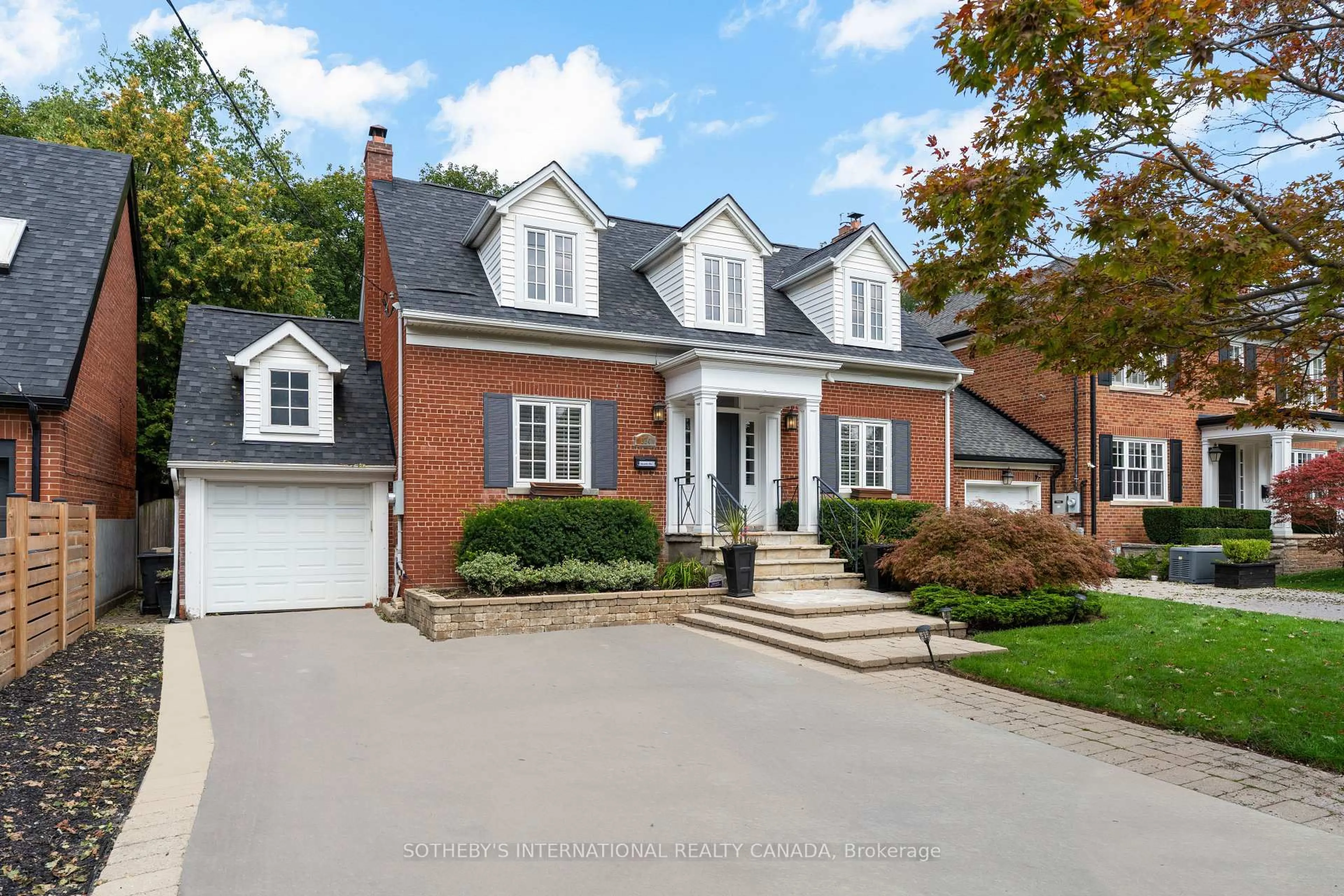 Home with brick exterior material, street for 174 Ridley Blvd, Toronto Ontario M5M 3M1