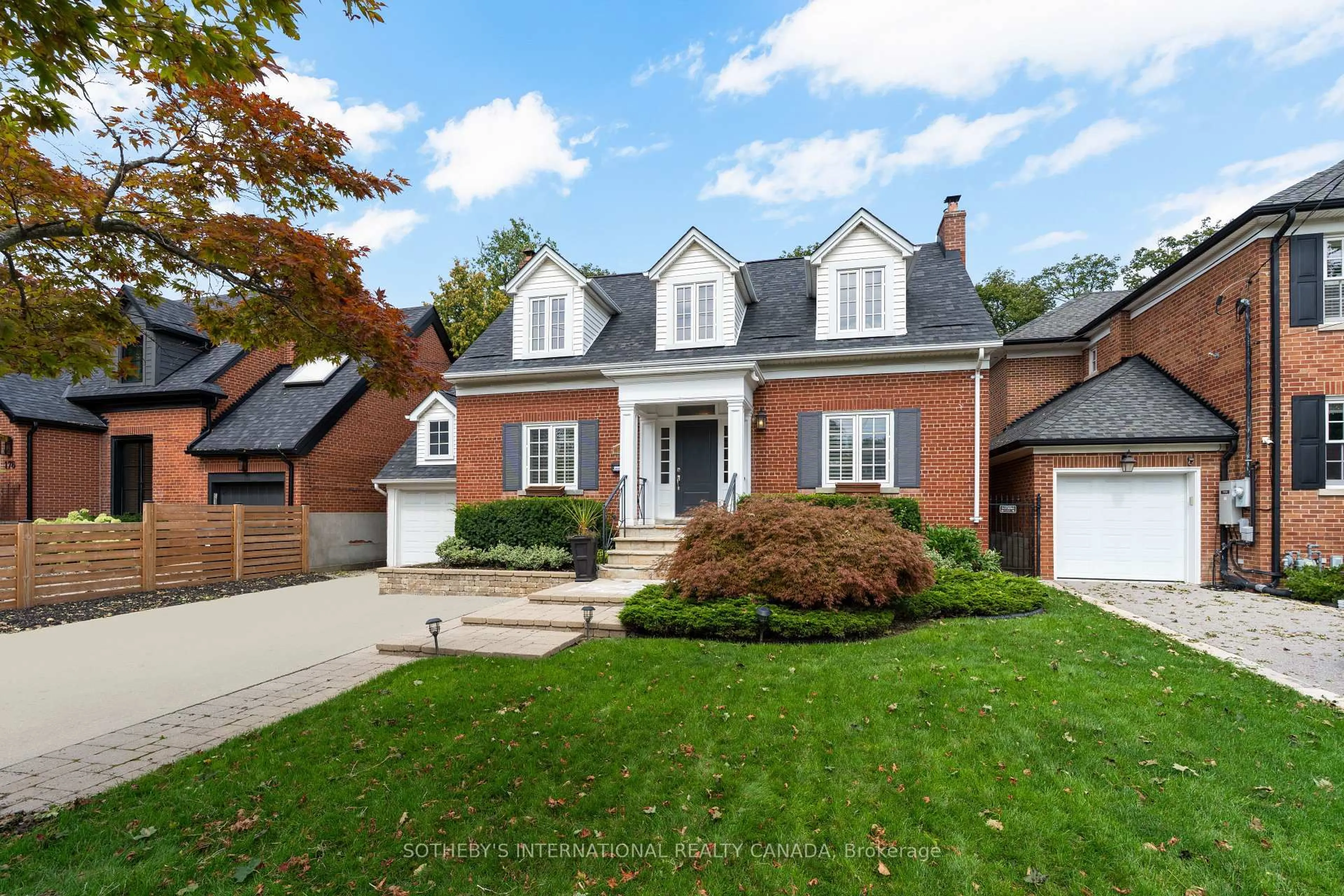 Home with brick exterior material, street for 174 Ridley Blvd, Toronto Ontario M5M 3M1