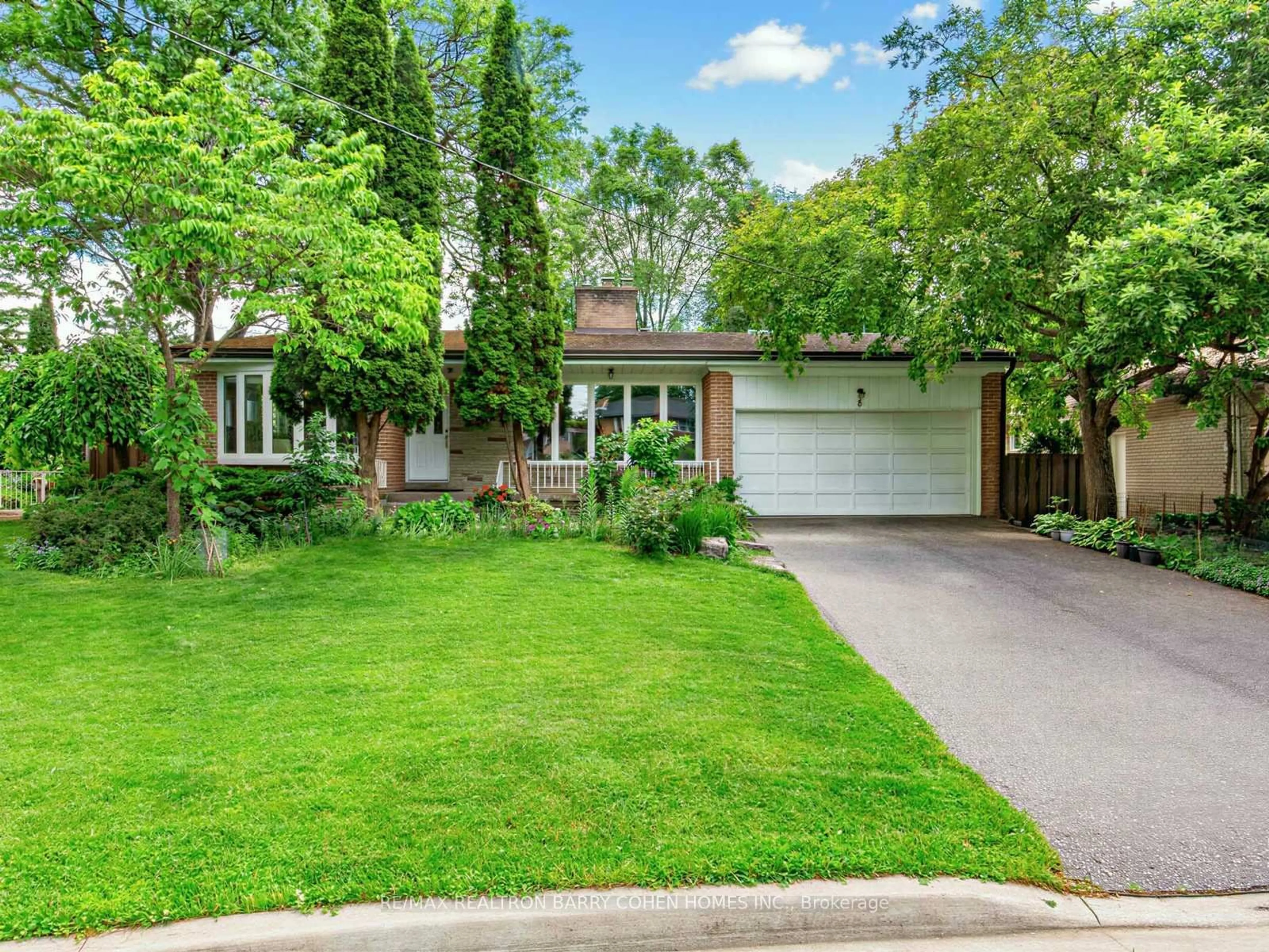 Home with brick exterior material, street for 8 Boldmere Cres, Toronto Ontario M2J 2R9