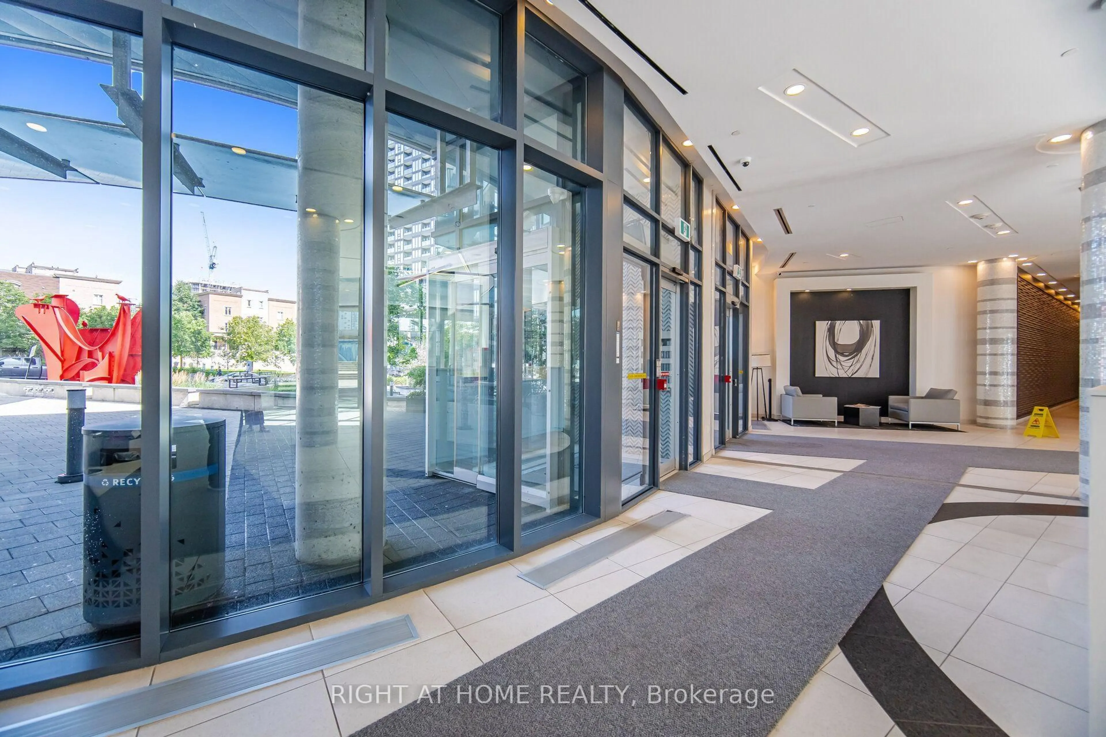 Indoor foyer for 51 East Liberty St #503, Toronto Ontario M6K 3P8