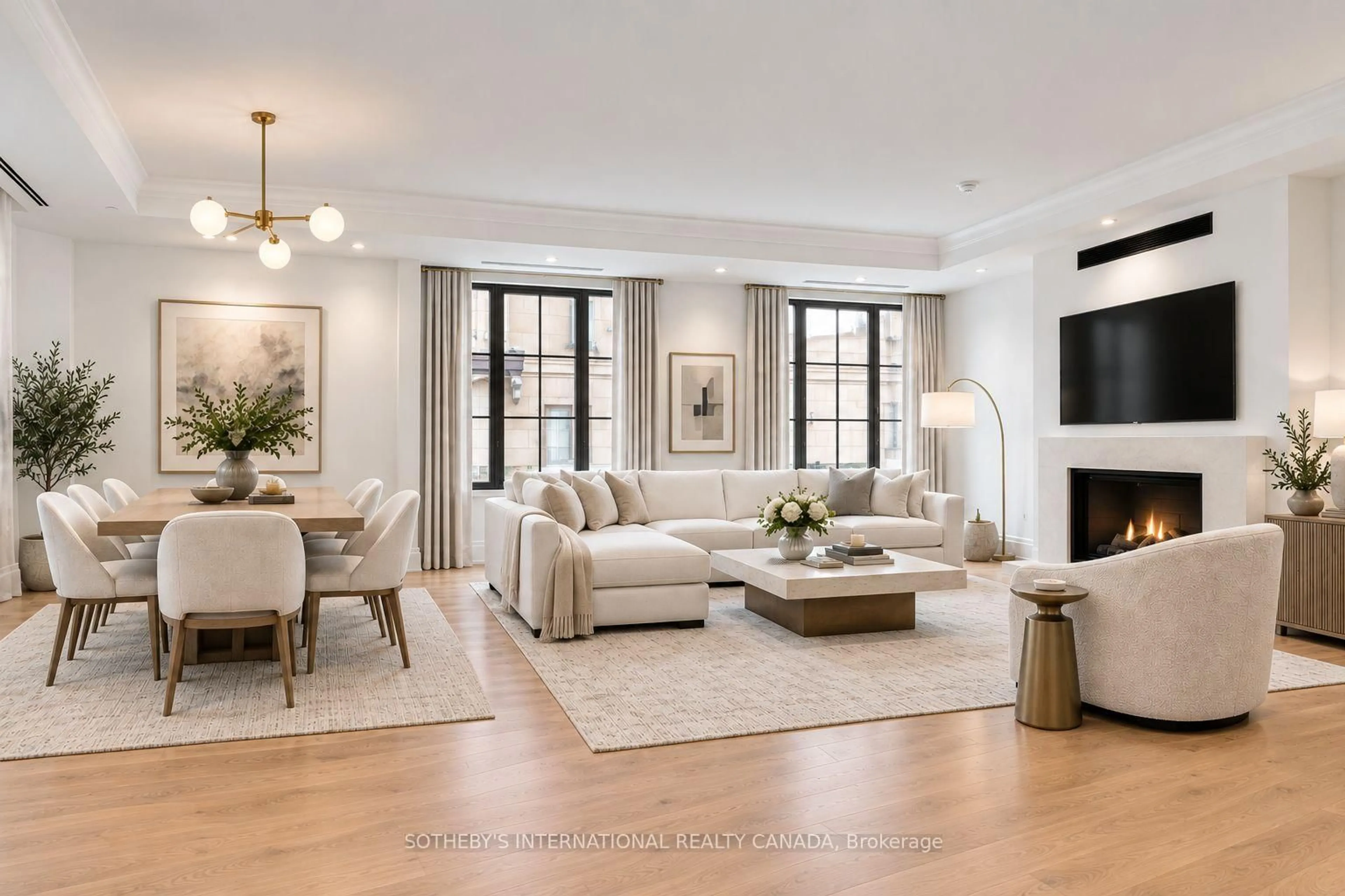 Living room with furniture, unknown for 77 Clarendon Ave #202, Toronto Ontario M4V 0B8