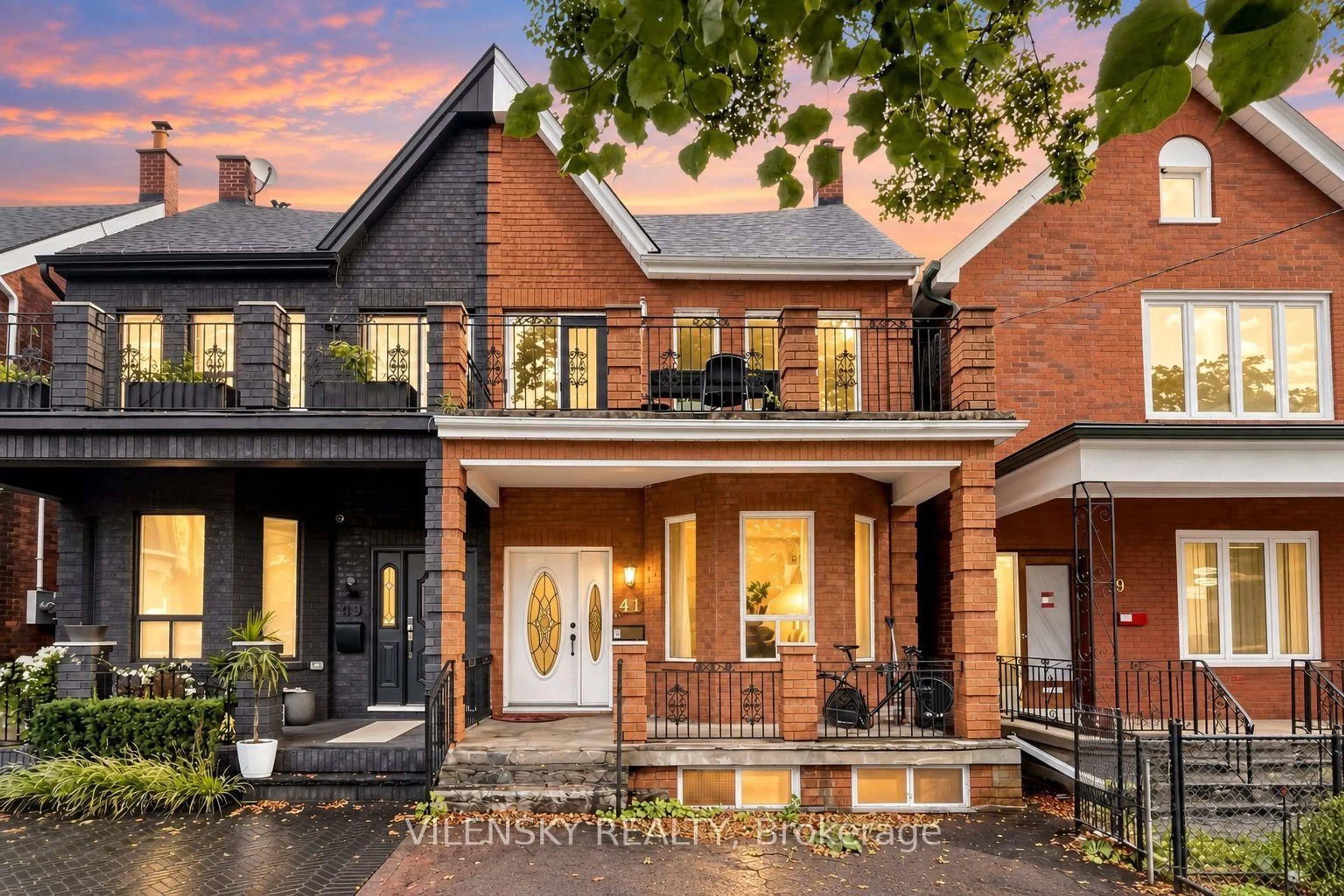 Home with brick exterior material, street for 41 Lakeview Ave, Toronto Ontario M6J 3B4
