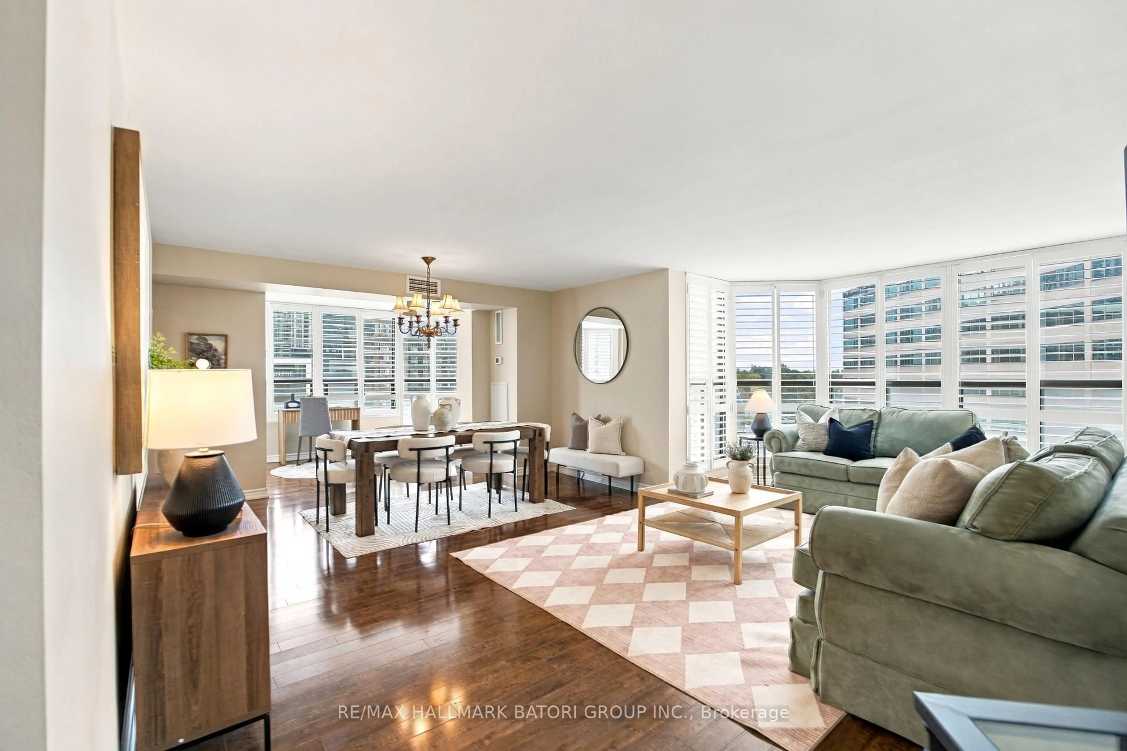 Living room with furniture, unknown for 33 Elmhurst Ave #702, Toronto Ontario M2N 6G8