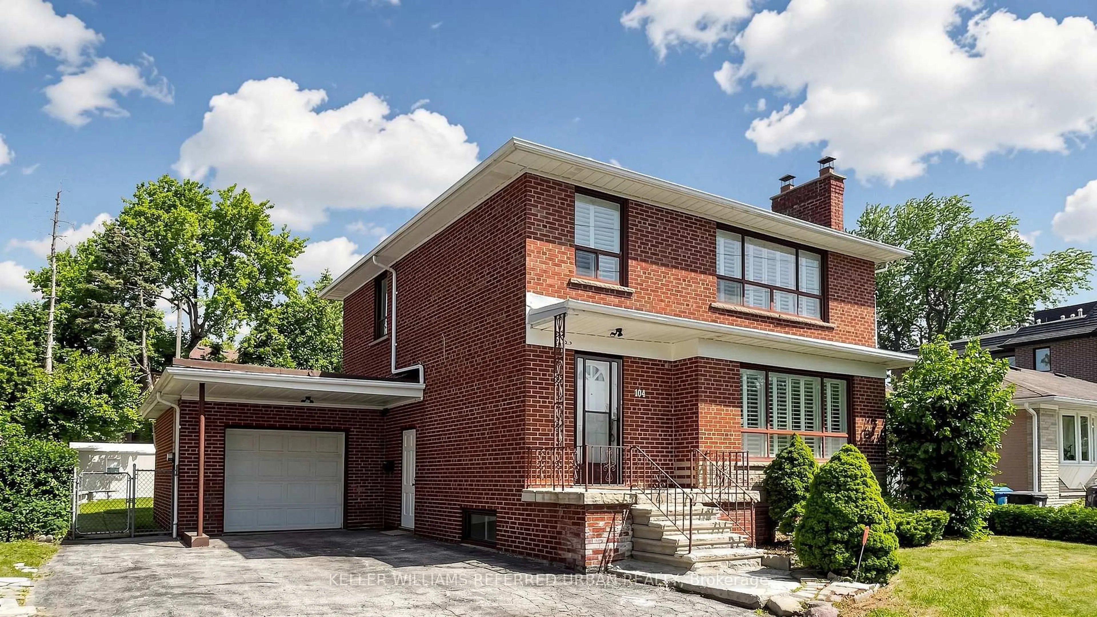 Home with brick exterior material, street for 104 Otonabee Ave, Toronto Ontario M2M 2S8