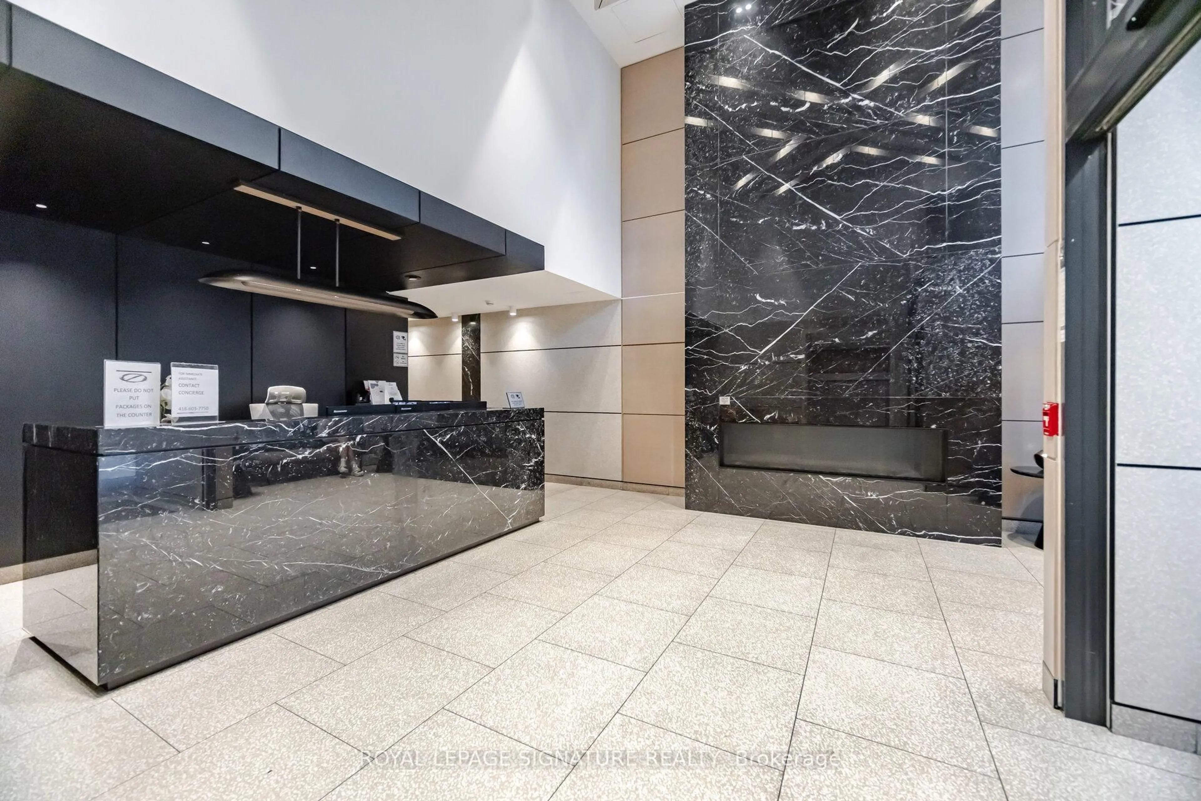 Lobby for 2A Church St #314, Toronto Ontario M5E 0E1