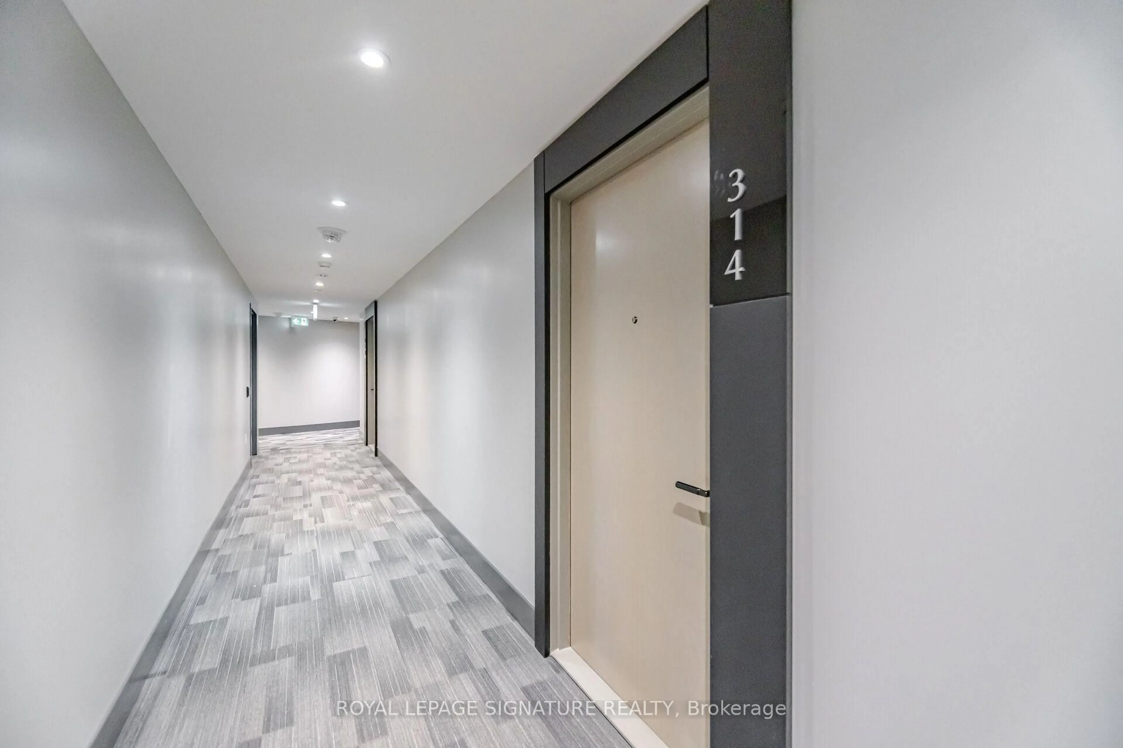 Indoor foyer for 2A Church St #314, Toronto Ontario M5E 0E1