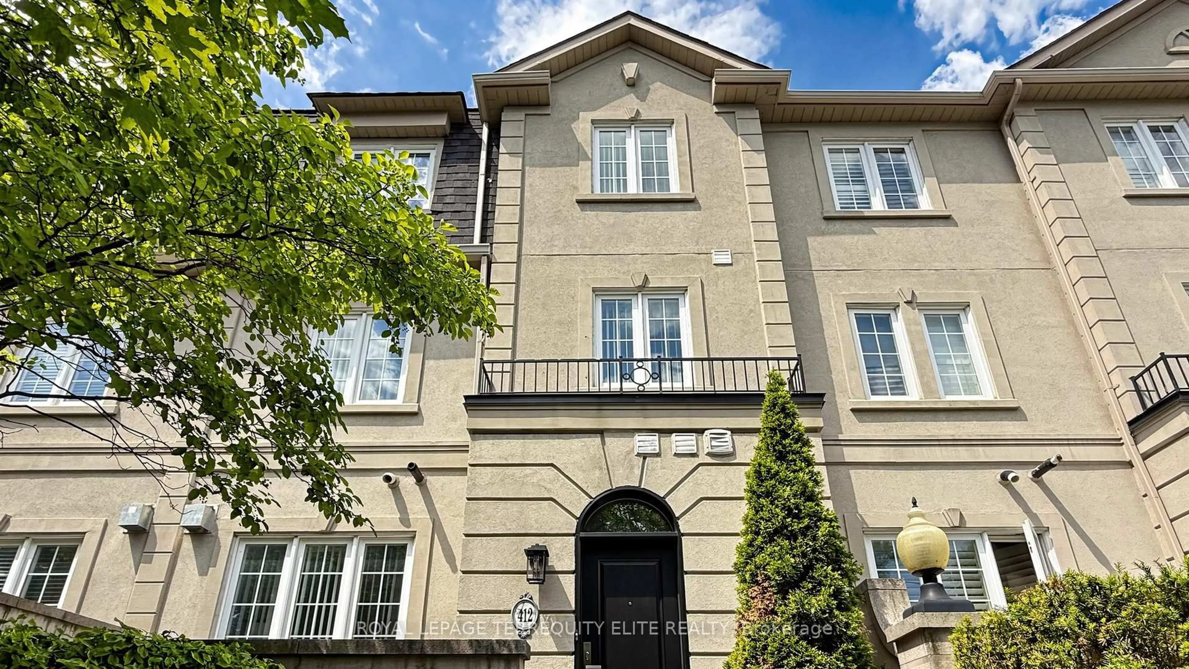 Home with brick exterior material, street for 11 Everson Dr #412, Toronto Ontario M2N 7B9