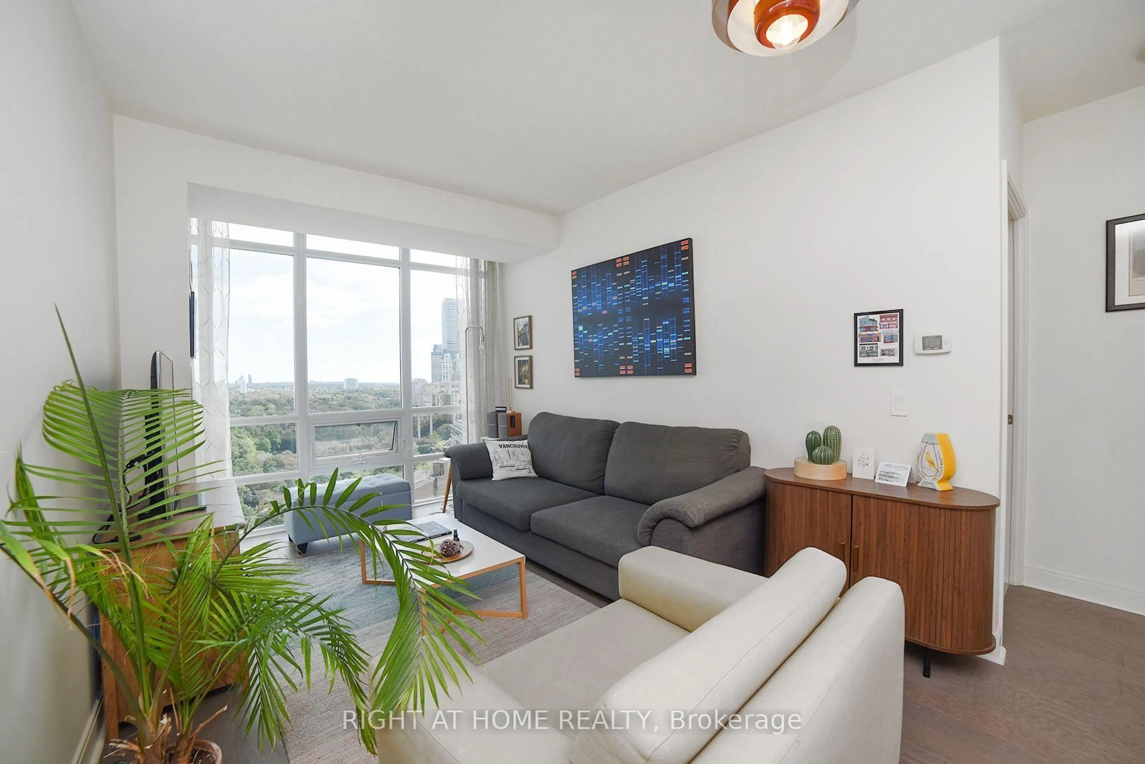 Living room with furniture, unknown for 825 Church St #2106, Toronto Ontario M4W 3Z4