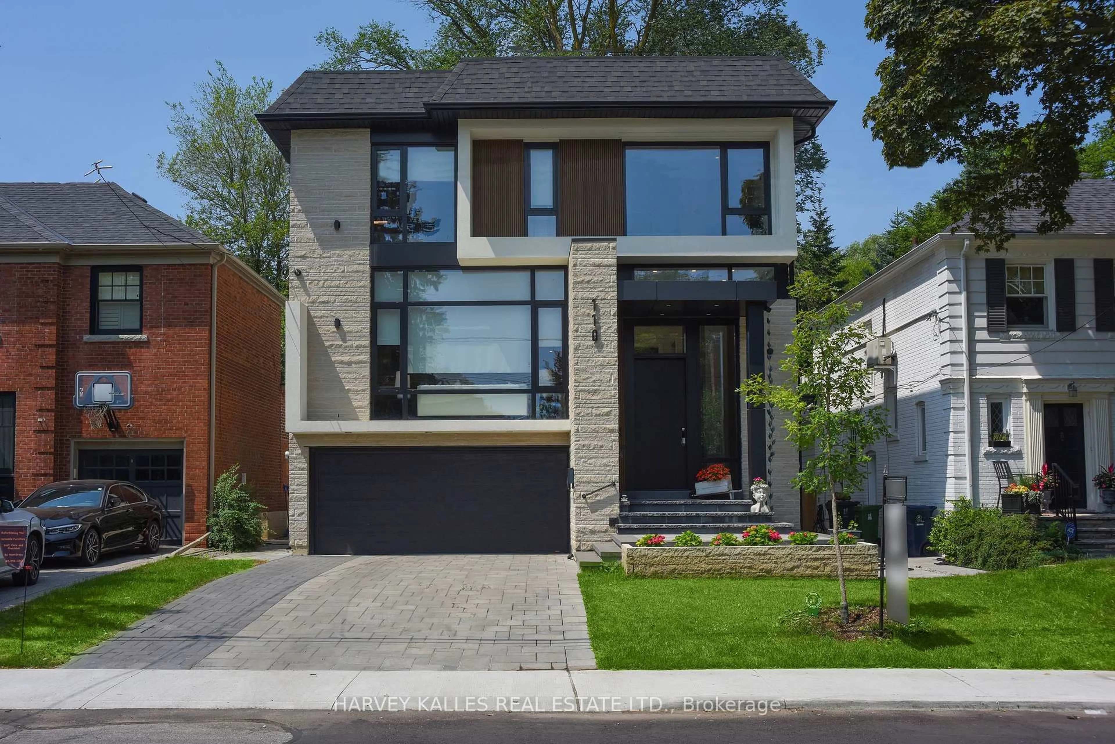 Home with brick exterior material, street for 110 Mona Dr, Toronto Ontario M5N 2R4