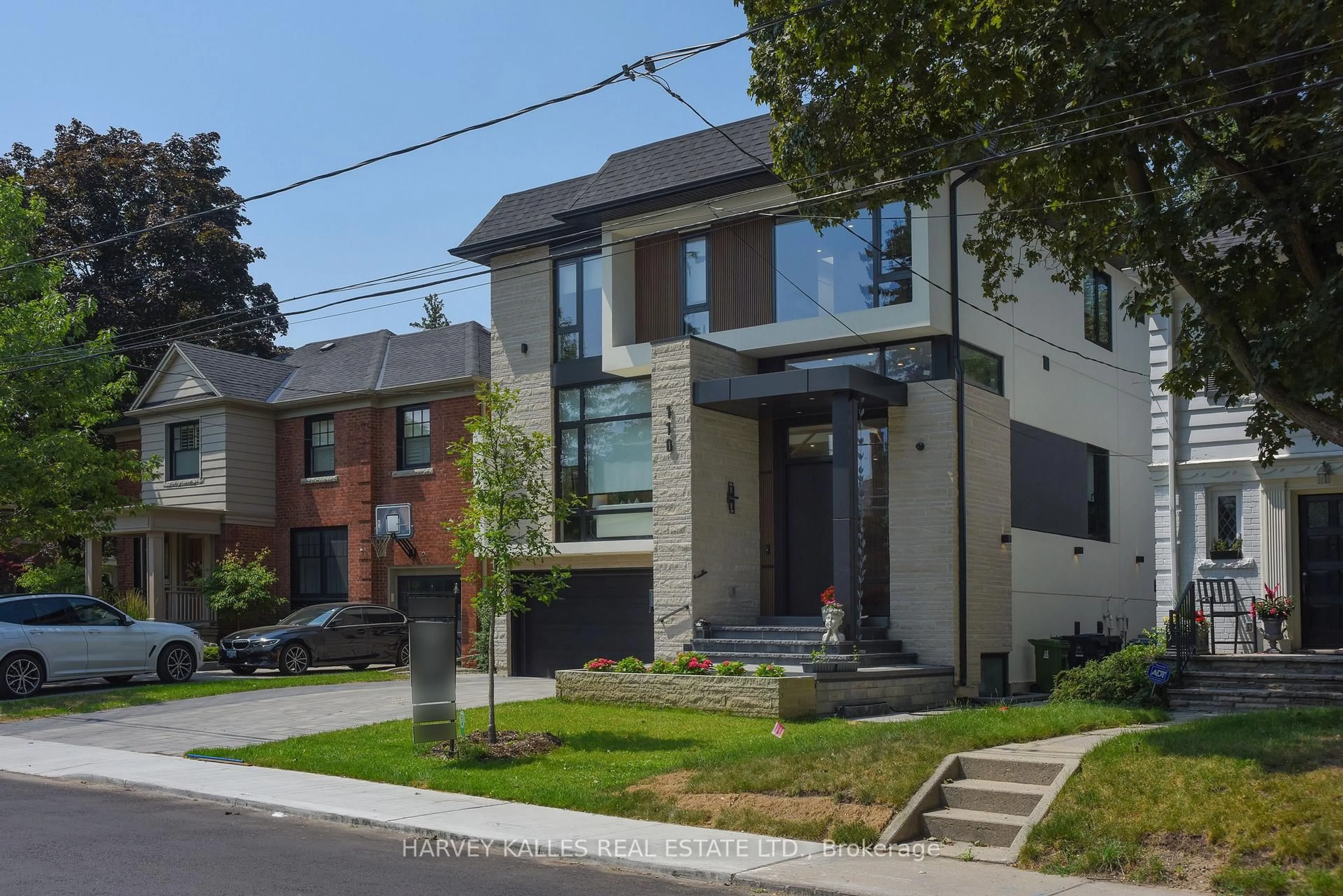 Home with brick exterior material, street for 110 Mona Dr, Toronto Ontario M5N 2R4