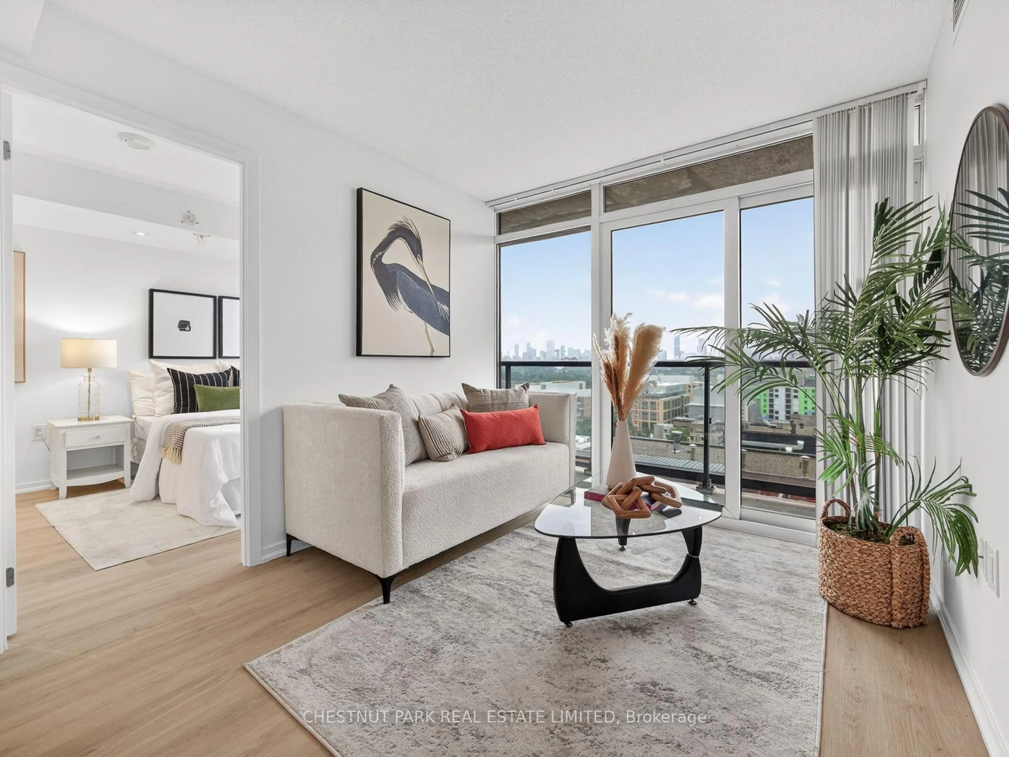 Living room with furniture, unknown for 36 Lisgar St #2111E, Toronto Ontario M6J 0C7