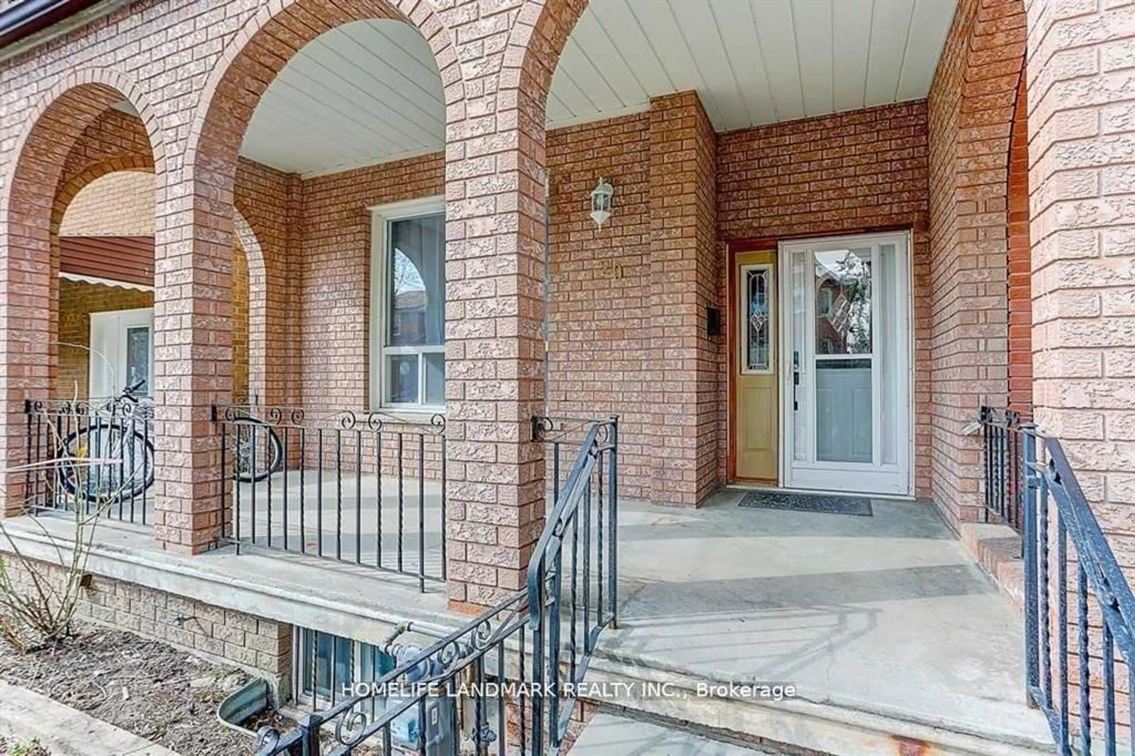 Indoor entryway, wood floors for 20 Grove Ave, Toronto Ontario M6J 3B6