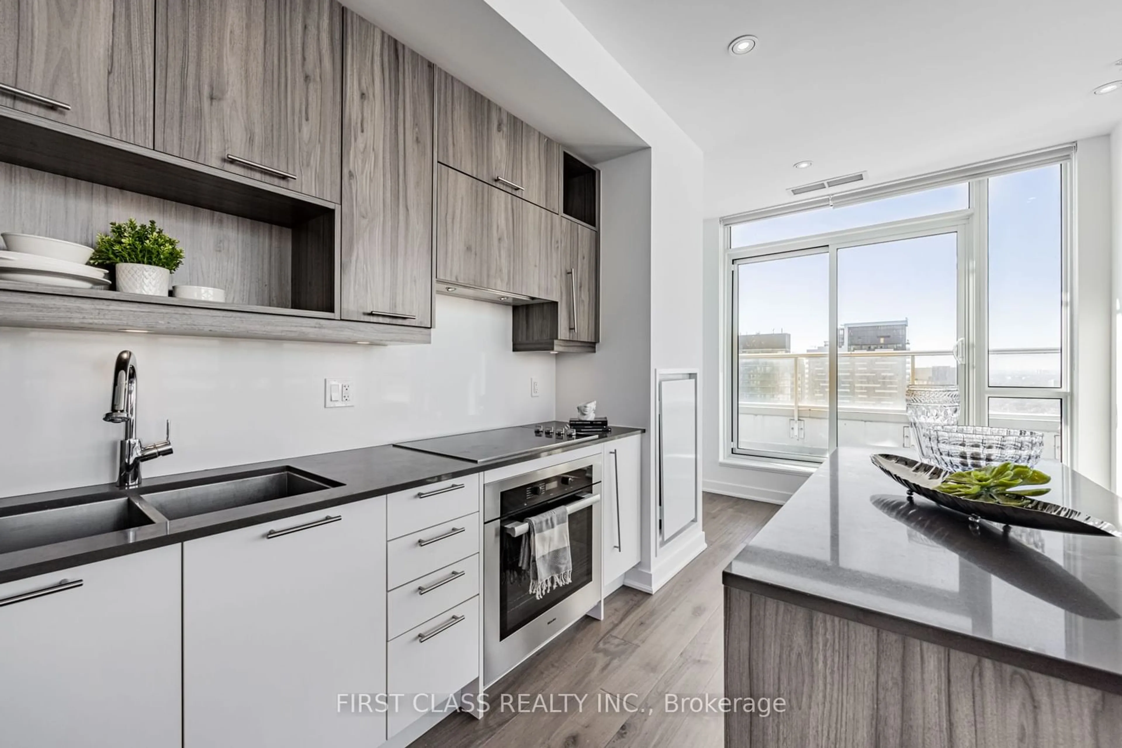 Contemporary kitchen for 30 Nelson St #4104, Toronto Ontario M5V 0H5