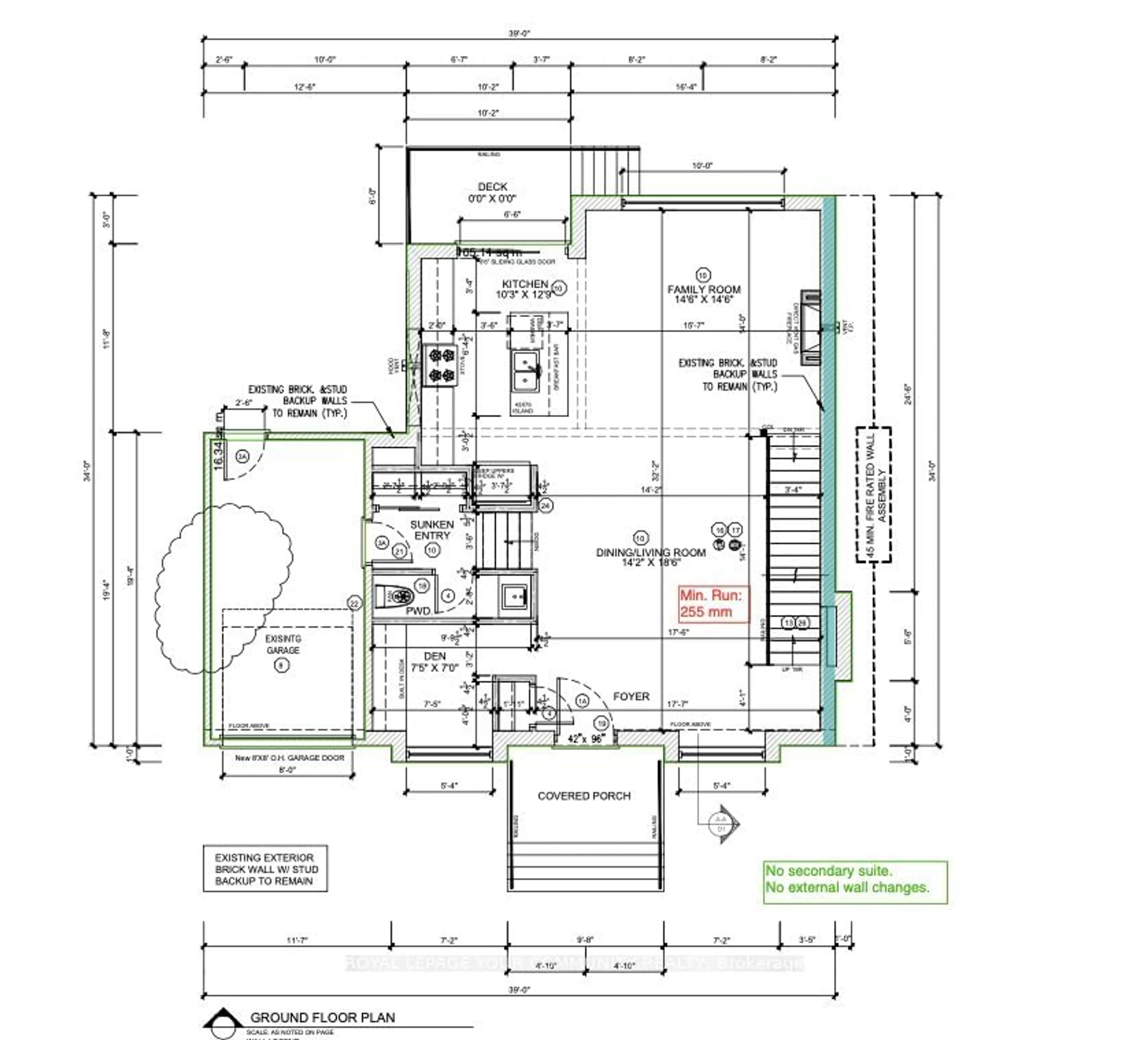 Floor plan for 1002 Spadina Rd, Toronto Ontario M5N 2M6